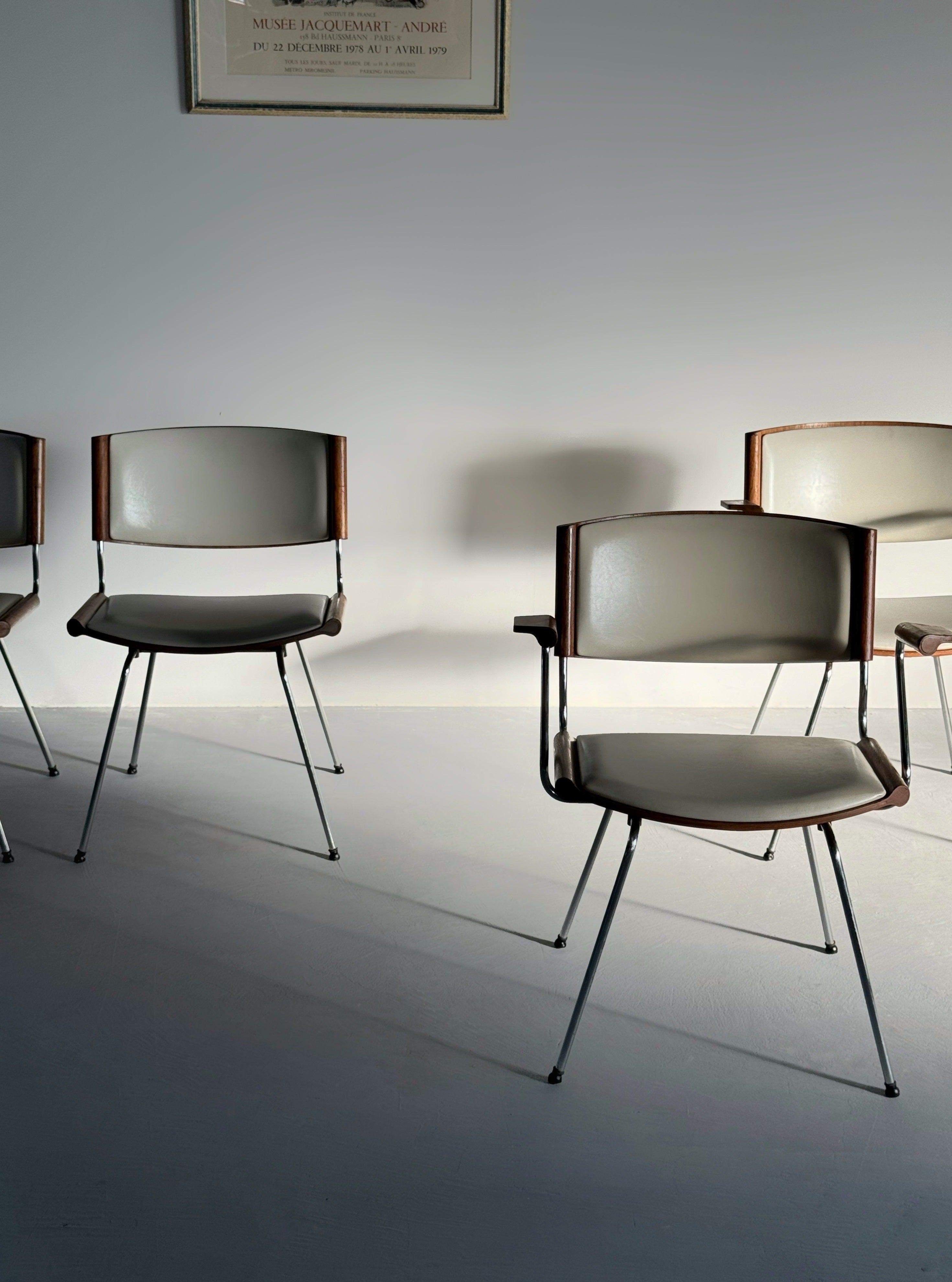 Set of 4 "Badminton" Dining Chairs by Nanna Ditzel for Kolds Savvaerk