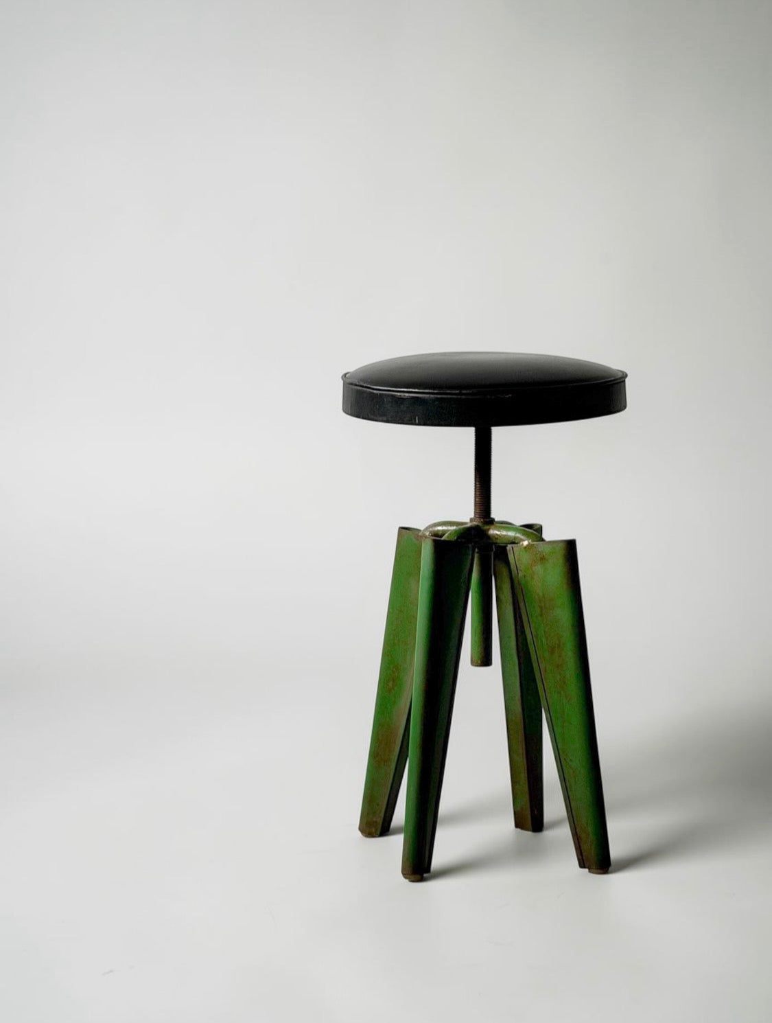 G384 Clemenceau” Stool Edited by Maison Dominique, 1955