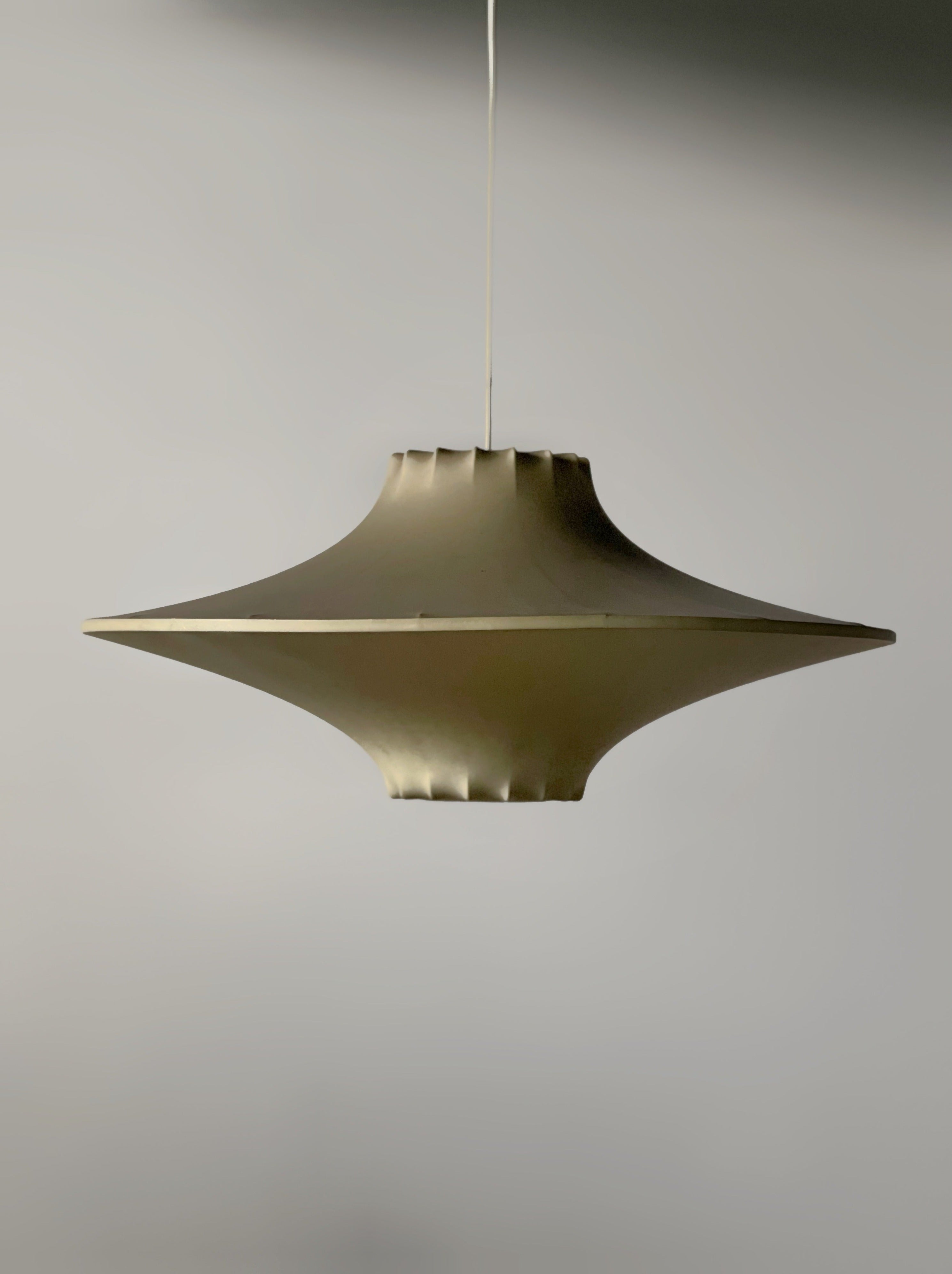 Vintage Cocoon Pendant Lamp by Achille and Pier Castiglioni for Flos
