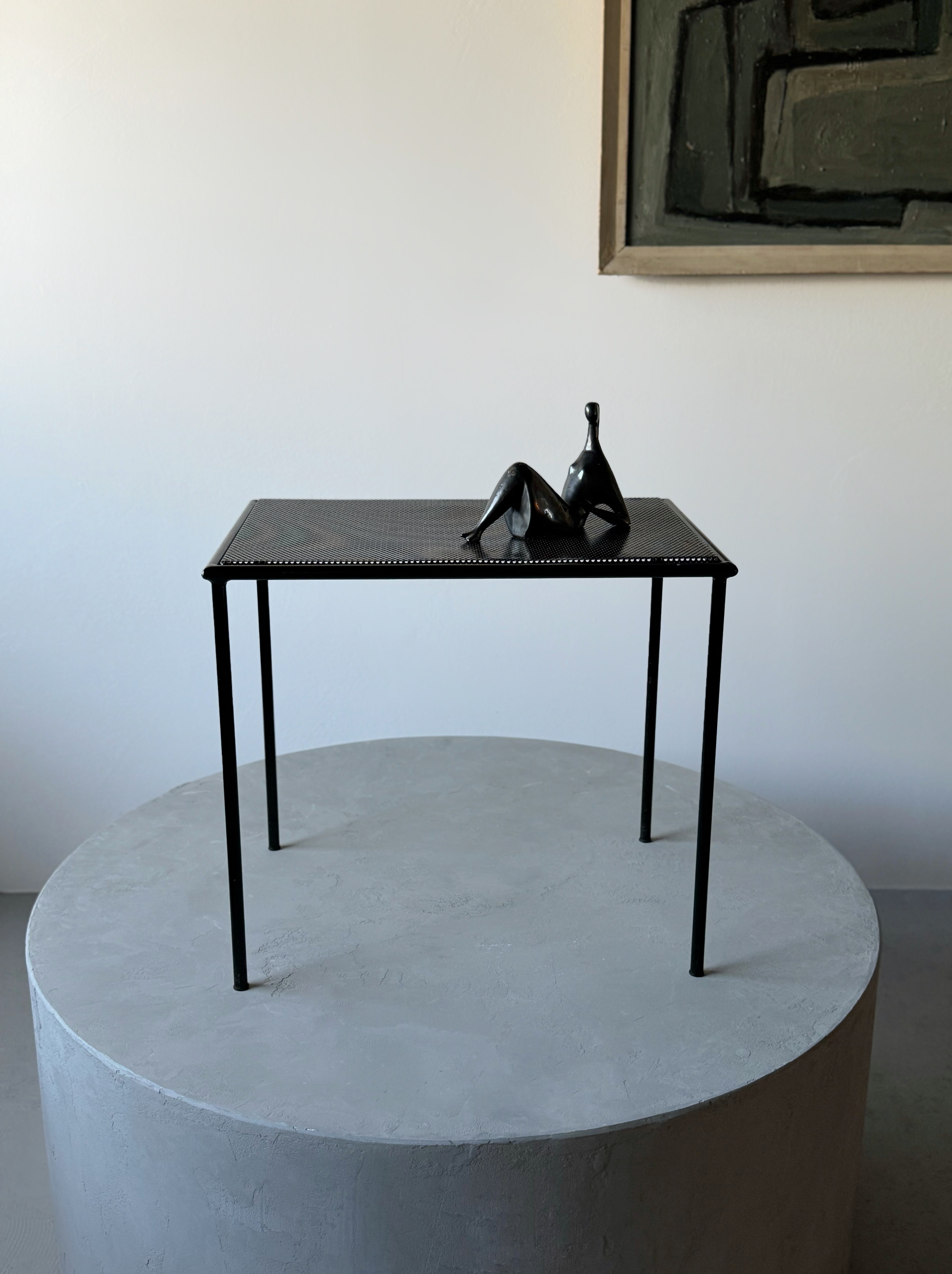 Metal side table by Floris Fiedeldij for Artimeta