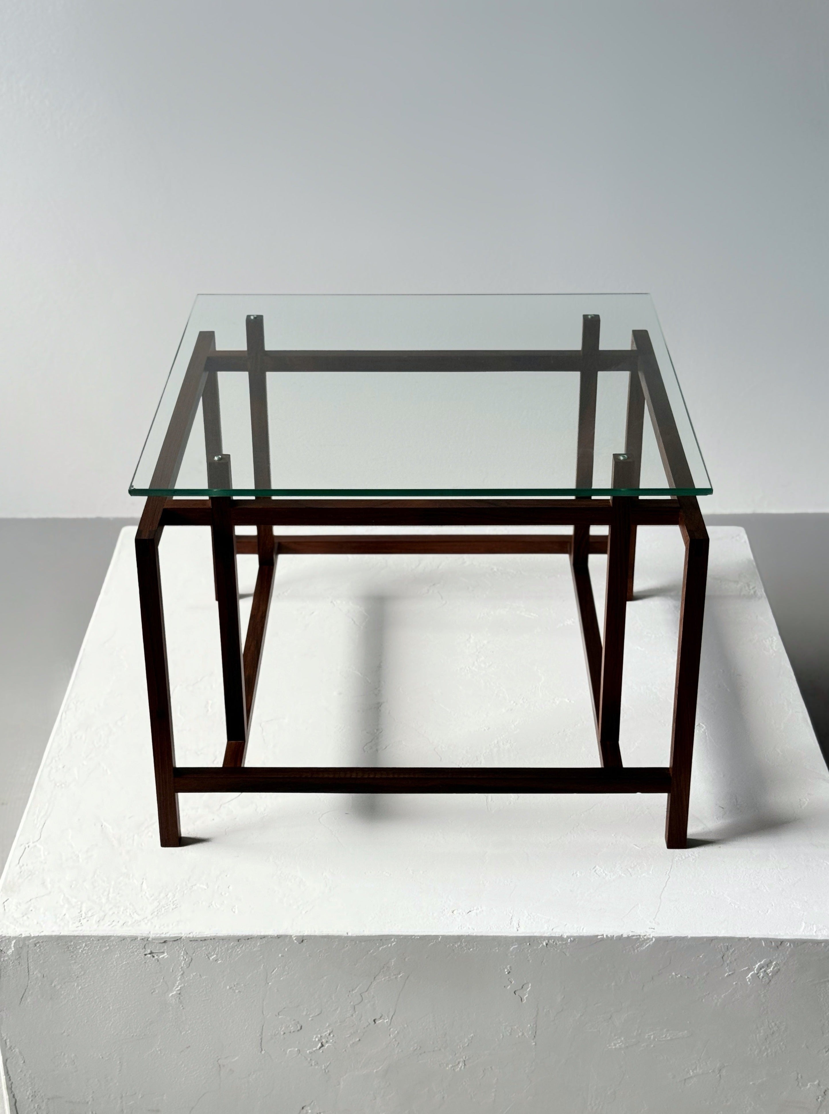 Side table in rosewood by Henning Nørgaard