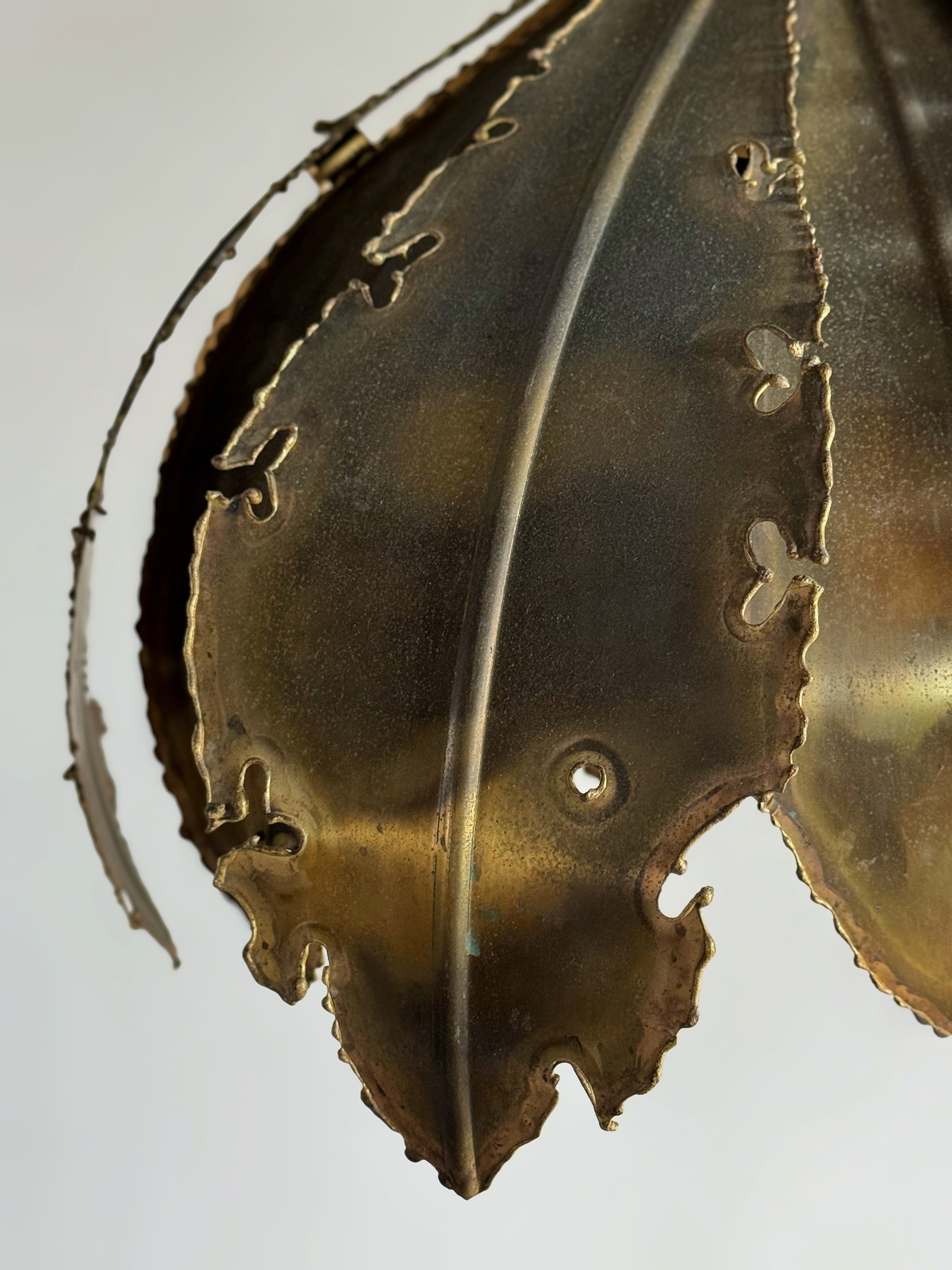 Brutalist Model 6395 Pendant Lamp by Svend Aage Holm Sørensen