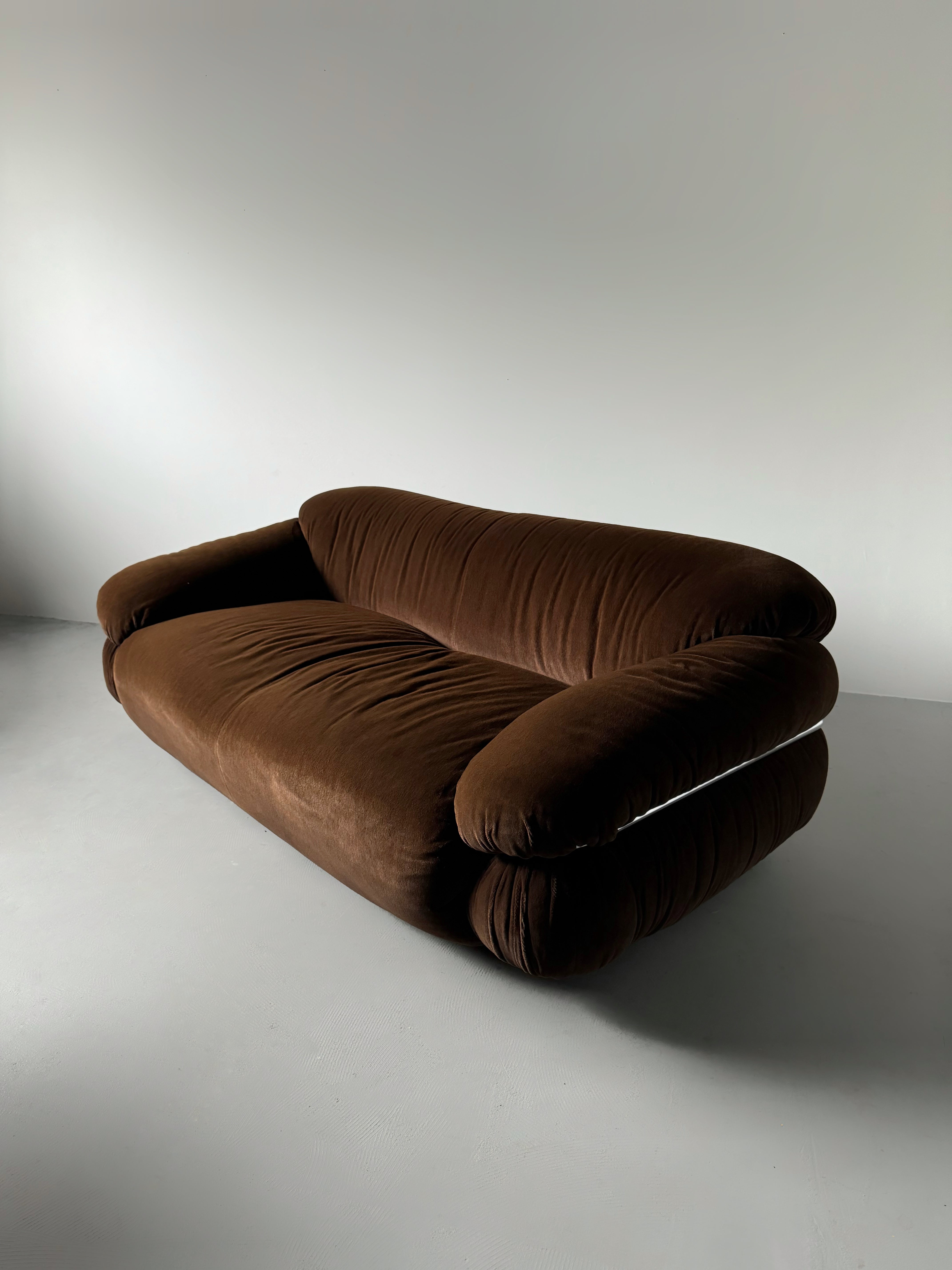 Sesann Sofa by Gianfranco Frattini for Cassina, Italy 1970s