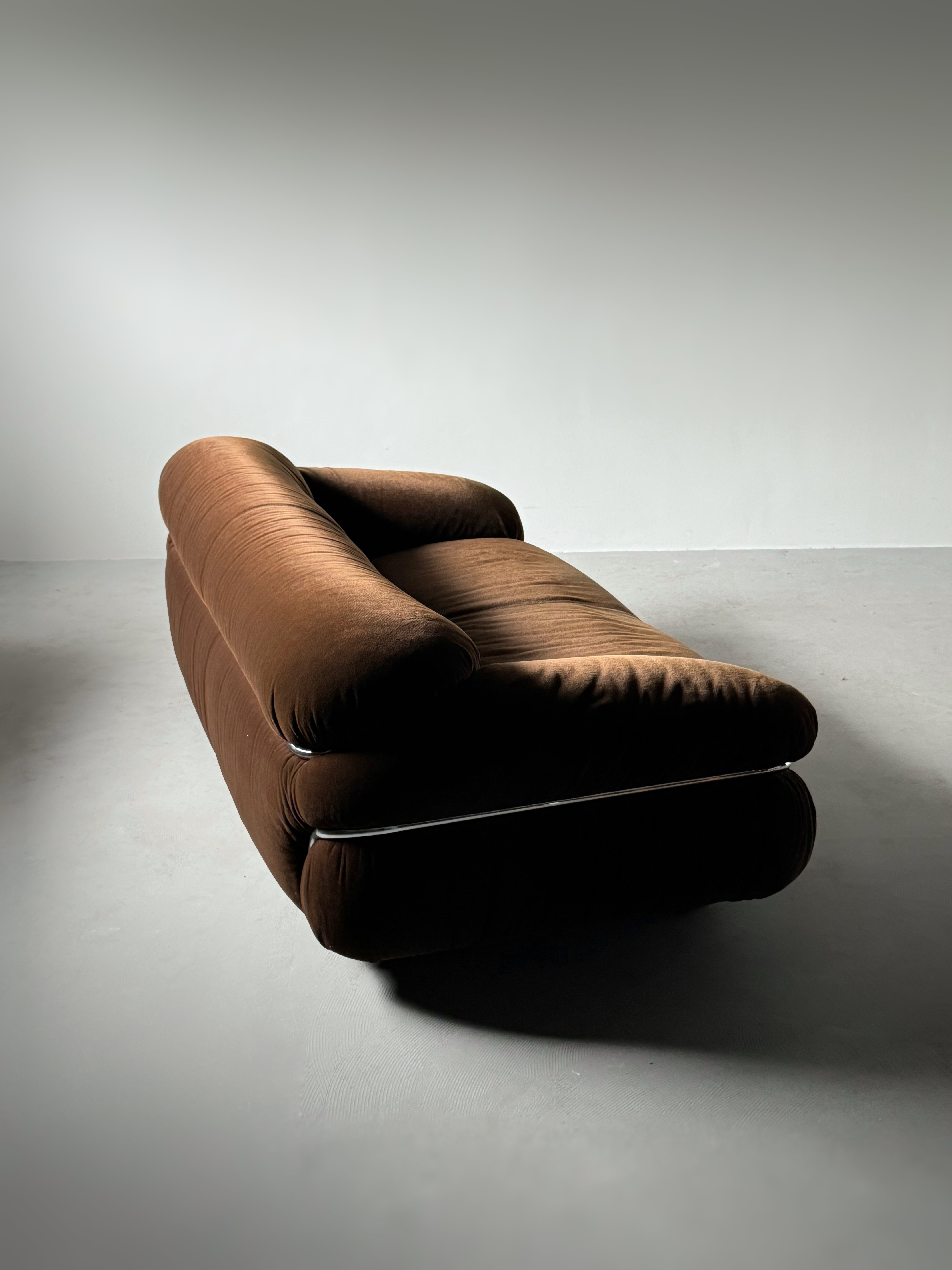 Sesann Sofa by Gianfranco Frattini for Cassina, Italy 1970s