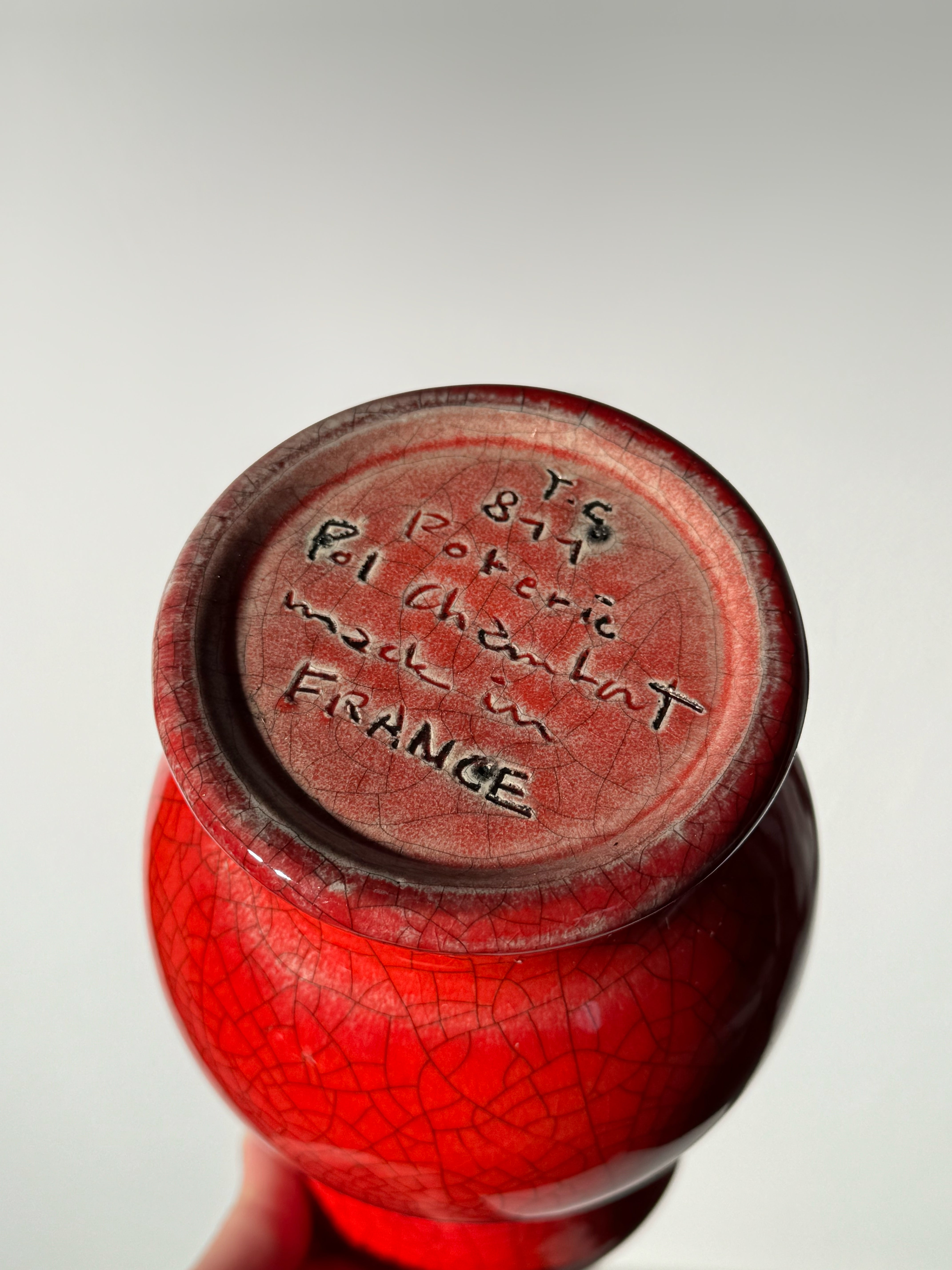 Model 811 vase by Pol Chambost