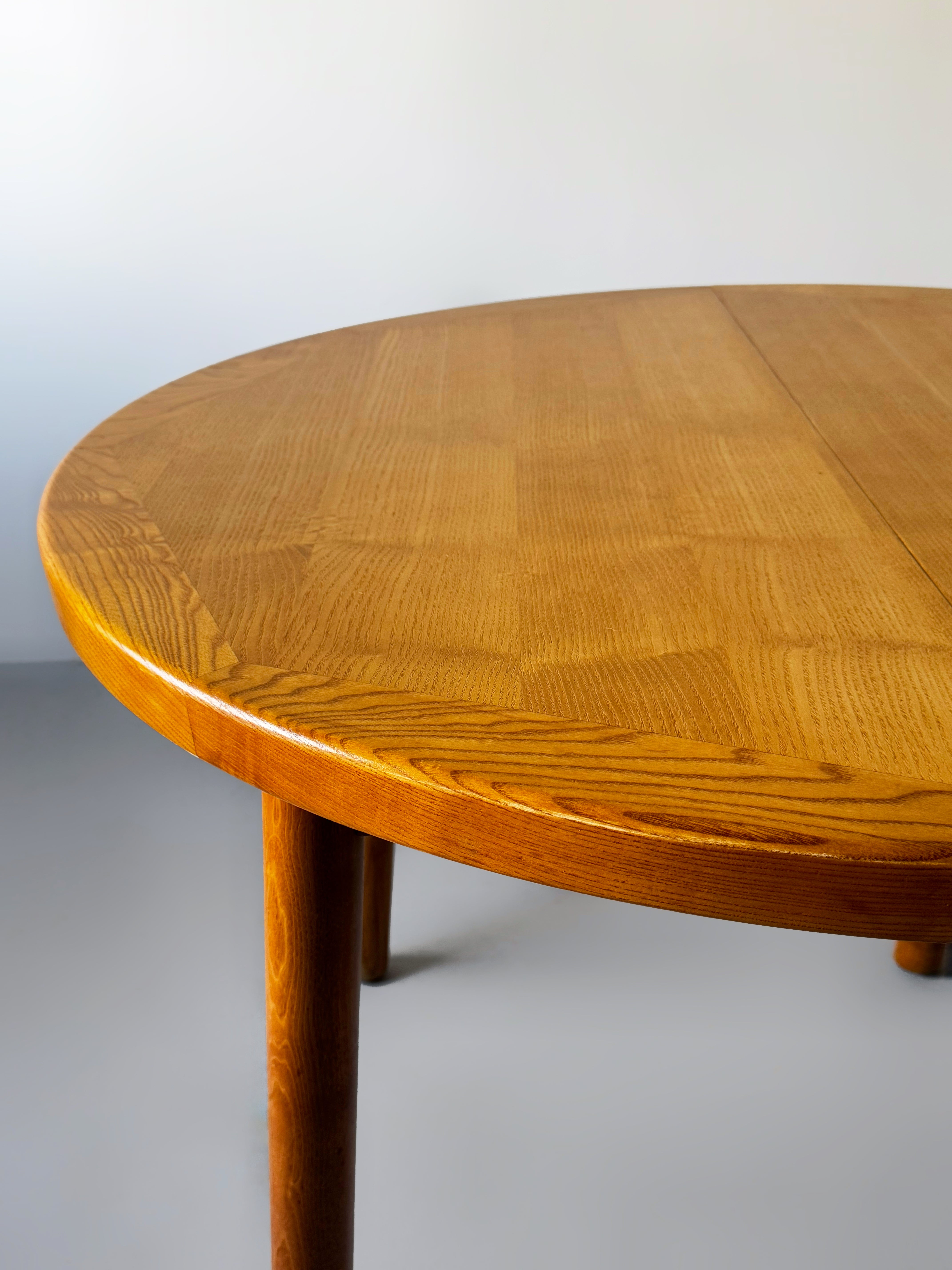 Dordogne model round table by Robert Sentou, France 1950s