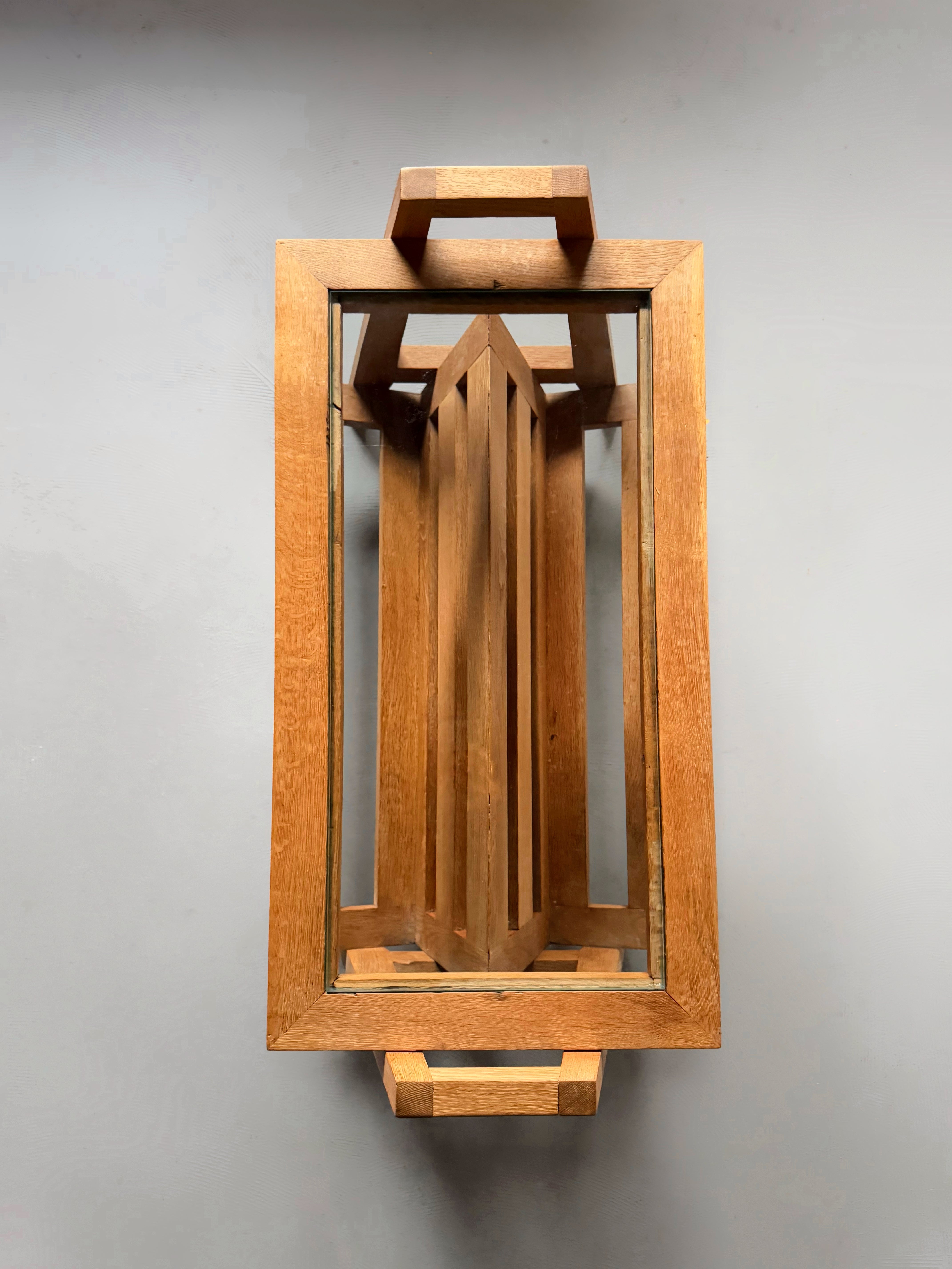 Side Table with Book Holder, France