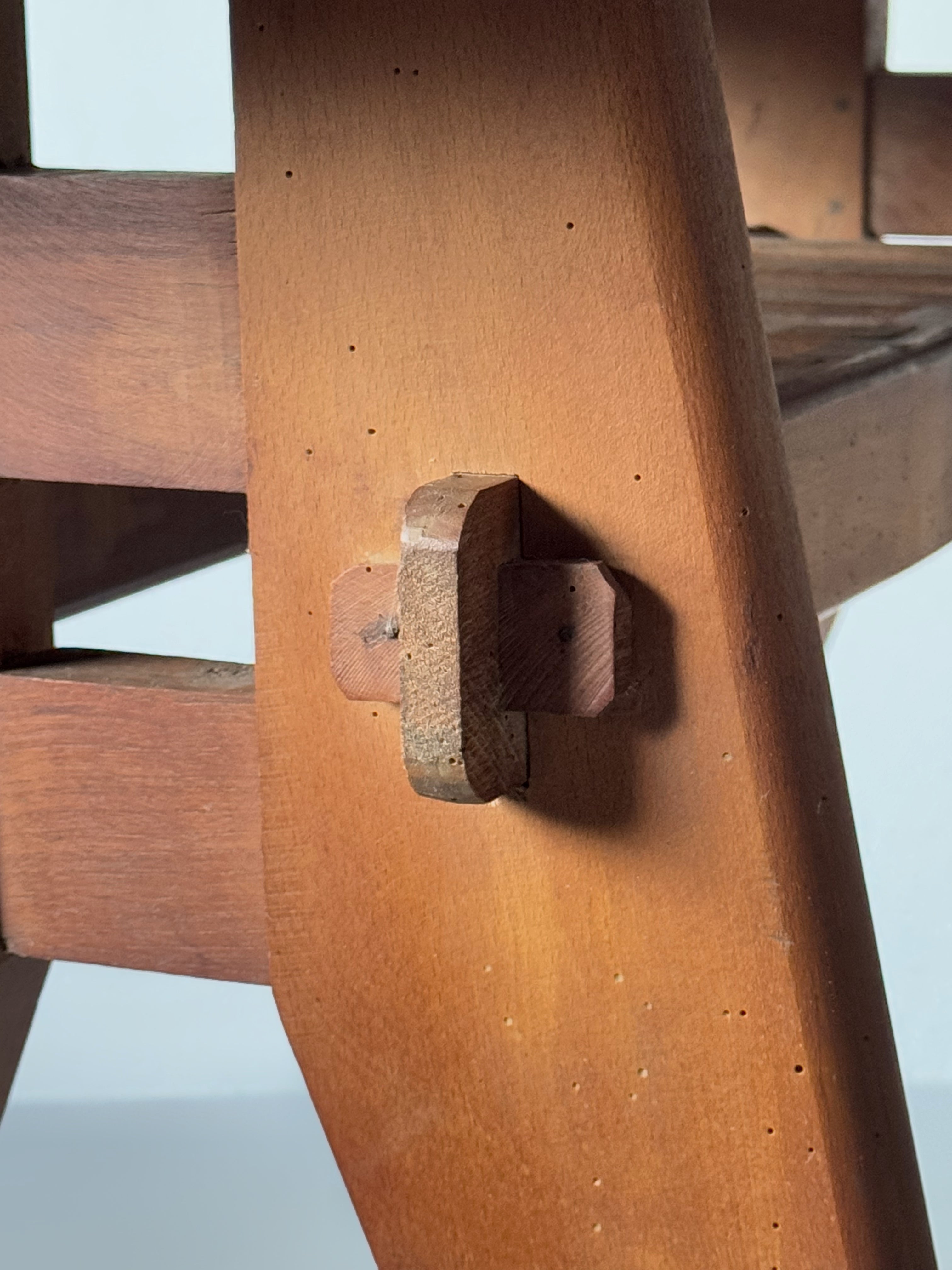 French Midcentury Cafeteria Table 1950