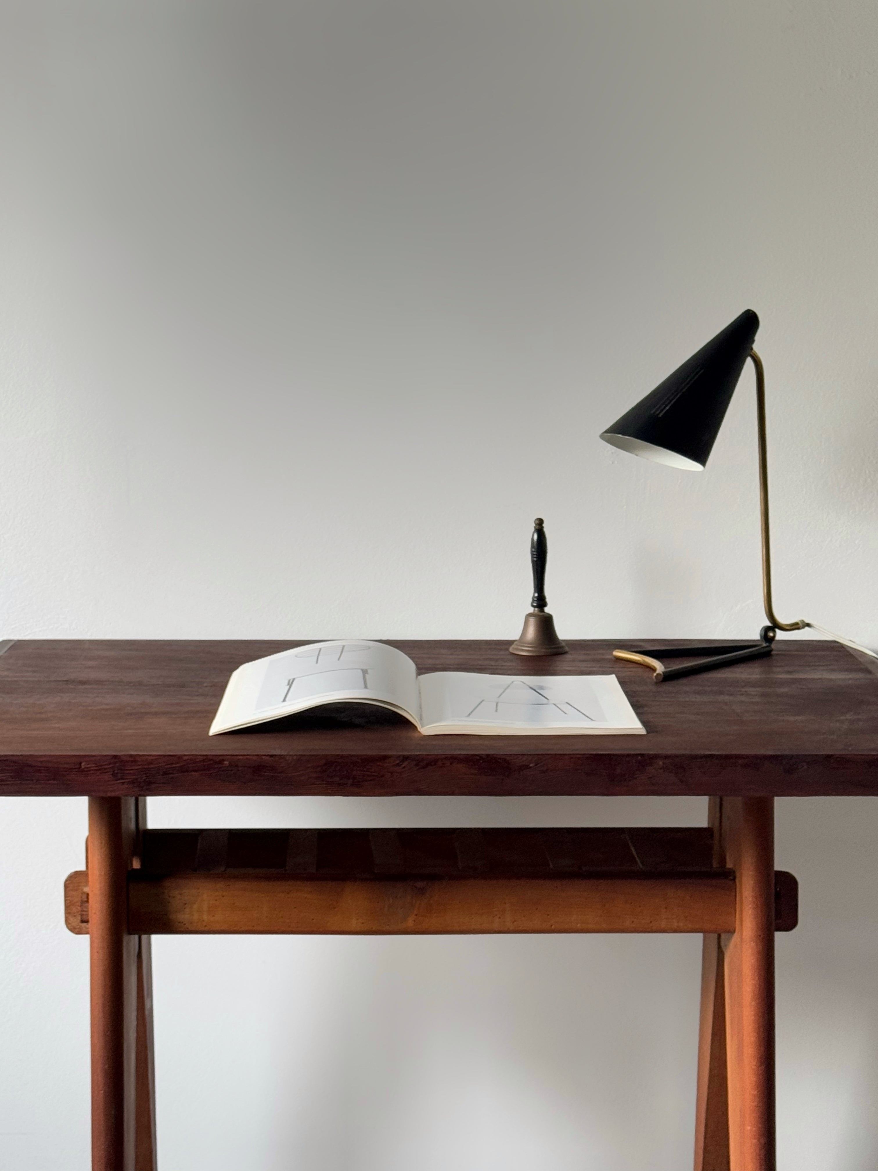 French Midcentury Cafeteria Table 1950