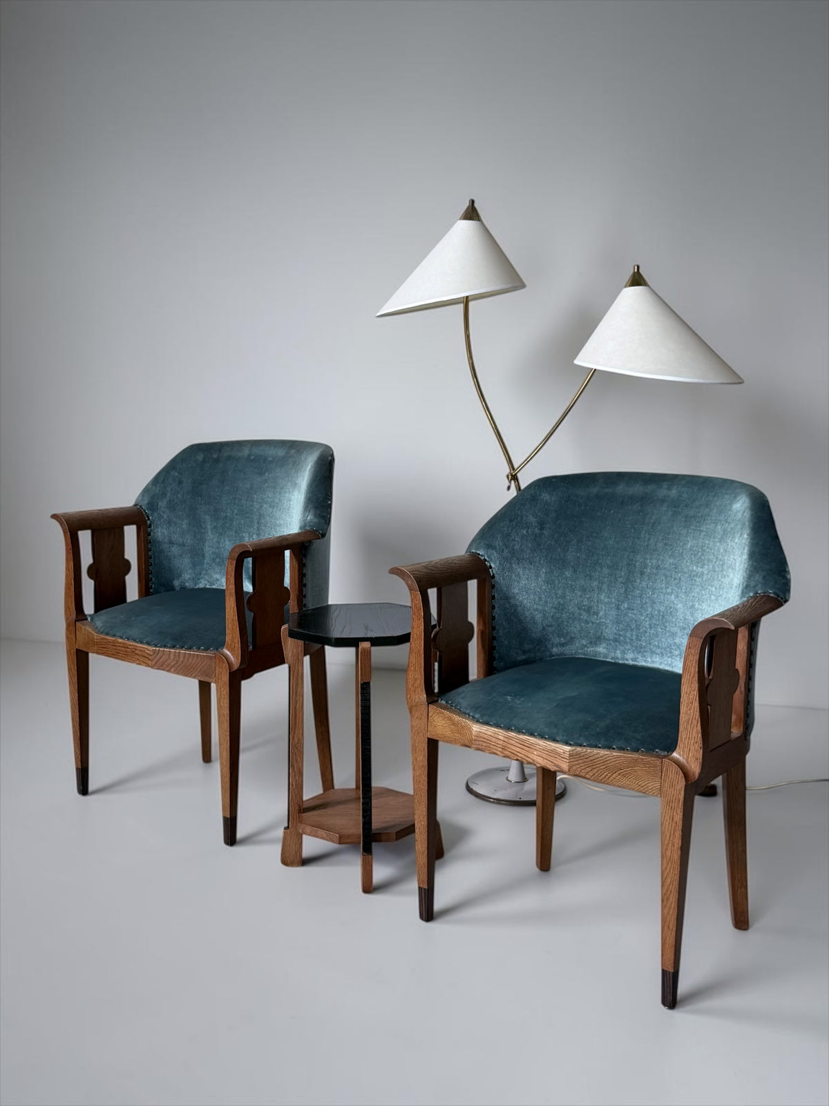 Decorative Art deco Amsterdam school armchair