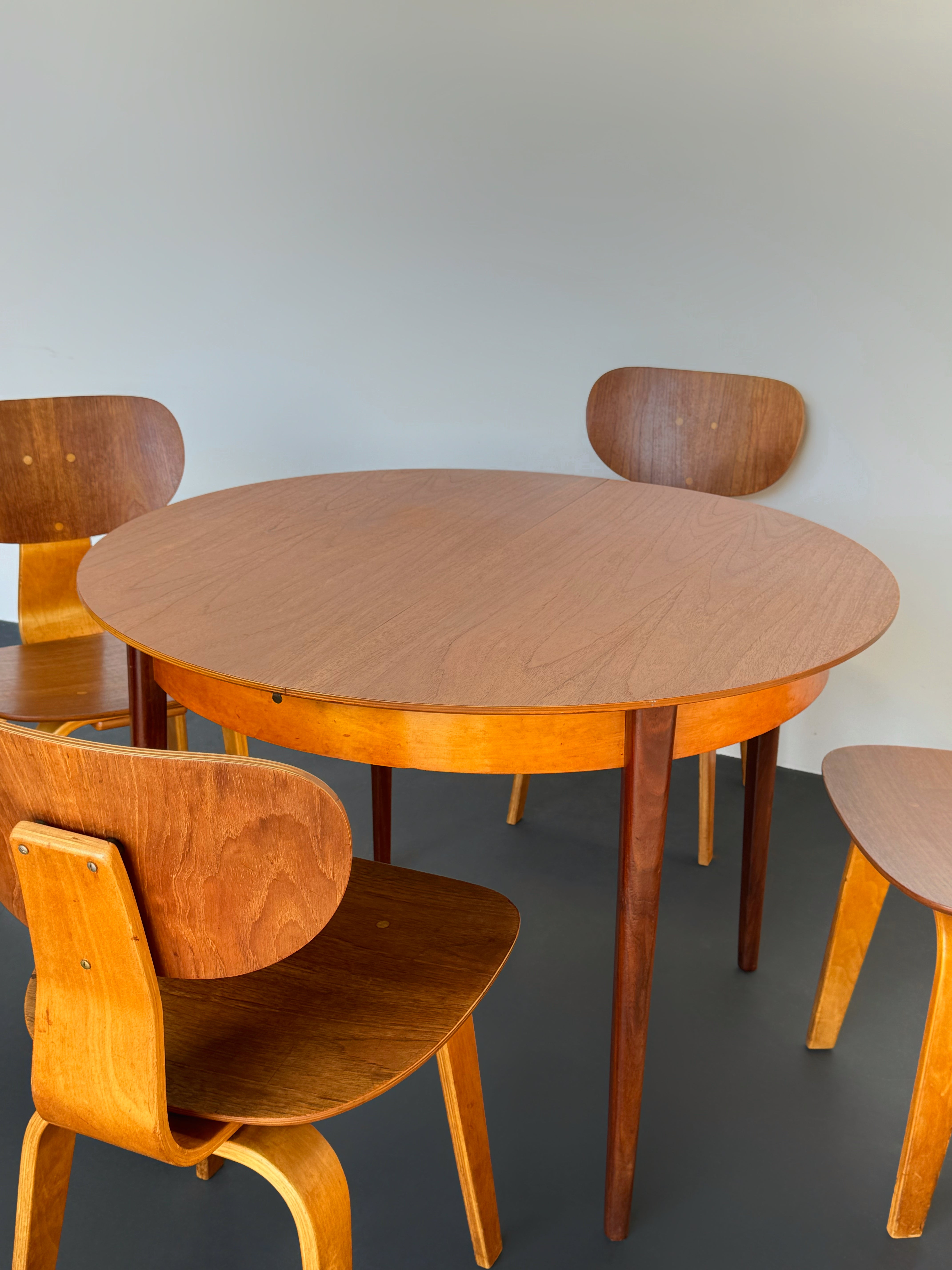 TB35/SB02 dining set by Cees Braakman for Pastoe