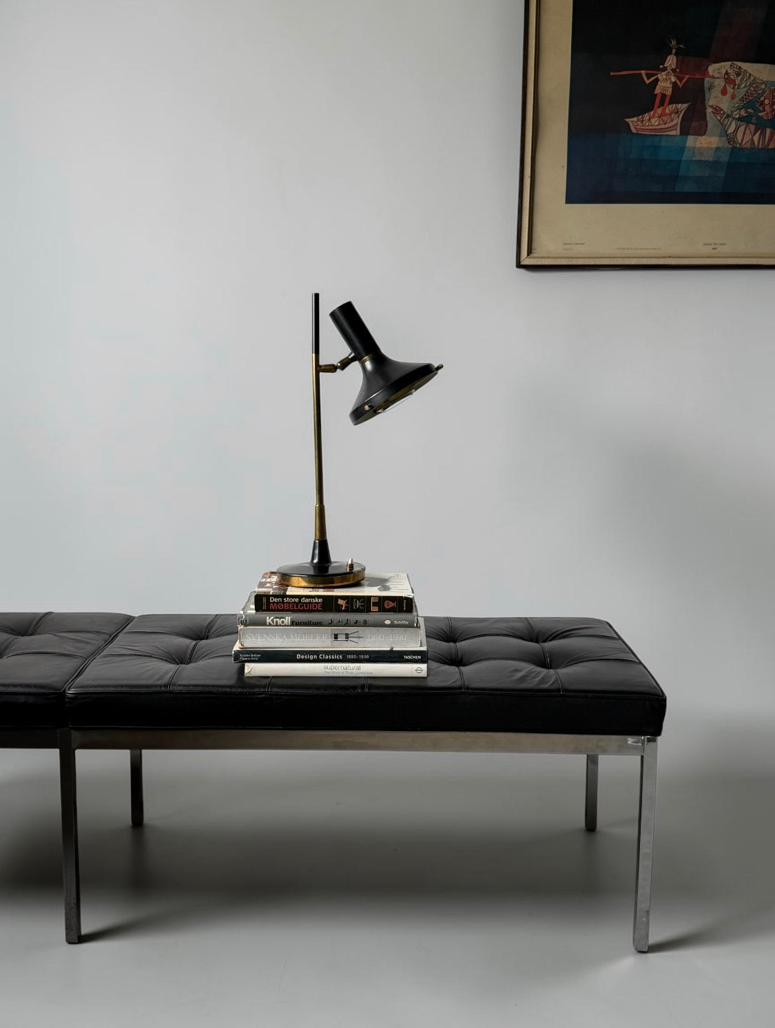 Mod.553 Table Lamp by Oscar Torlasco for Lumi, Italy 1950s