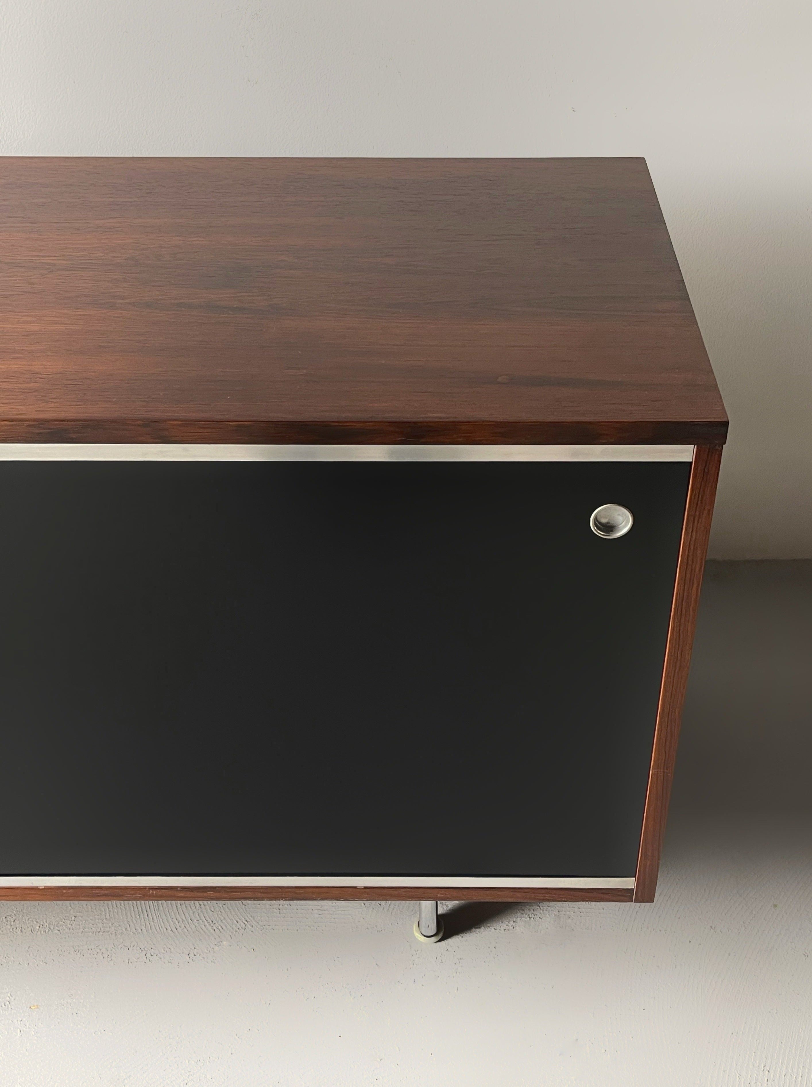 Sideboard in rosewood by George Nelson for Herman Miller, 1960s