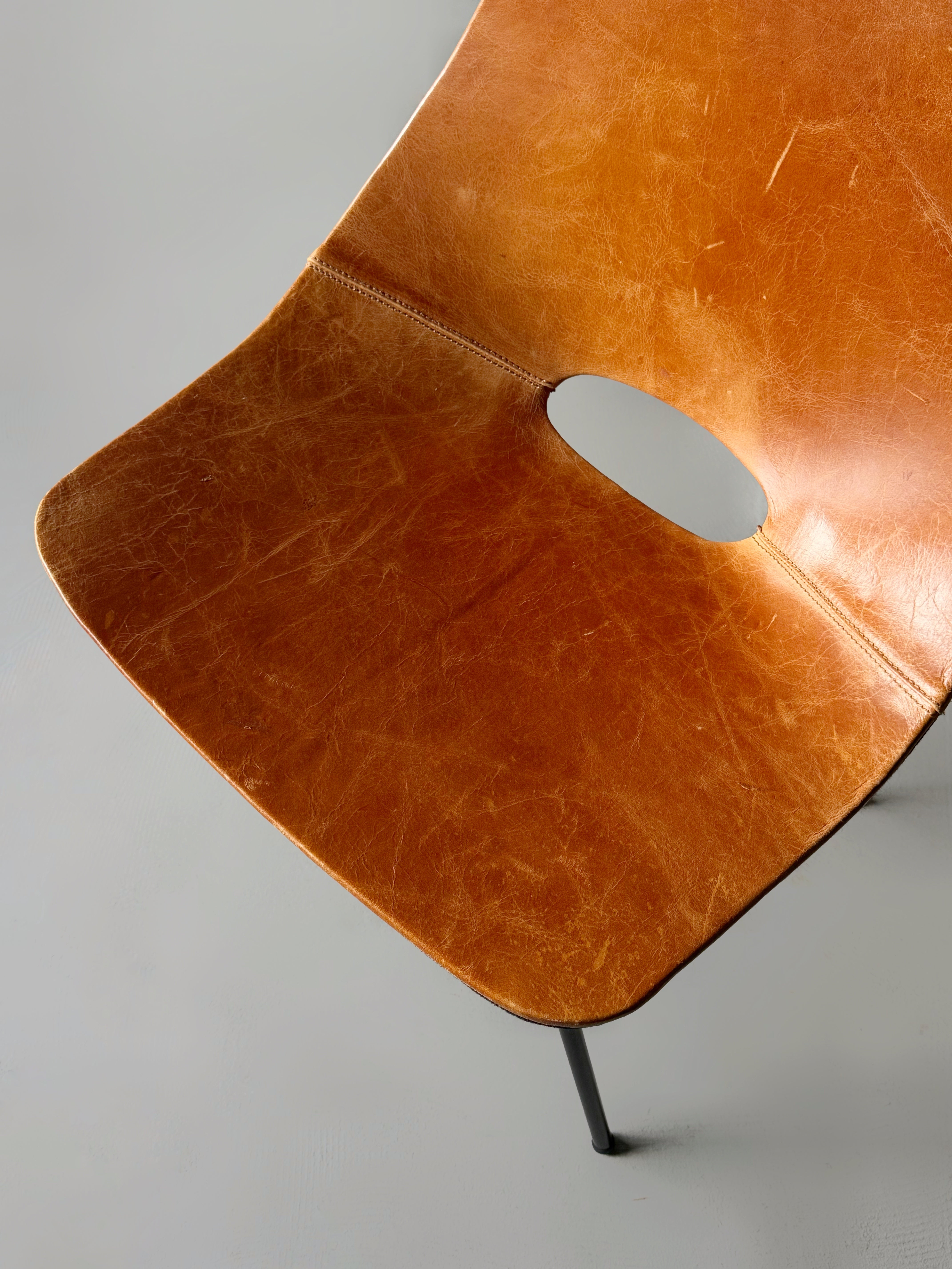 Amsterdam chair by Pierre Guariche for maison du monde, France 1990s