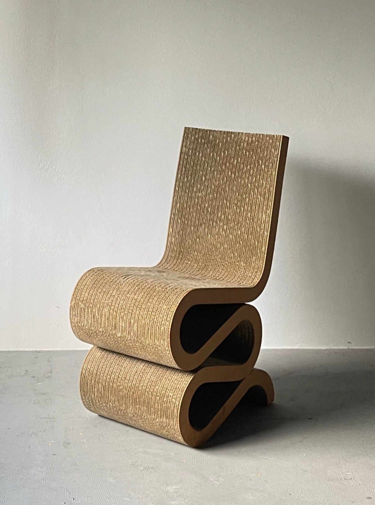 Vintage Wiggle Side Chair Designed by Frank Gehry for Vitra 1972