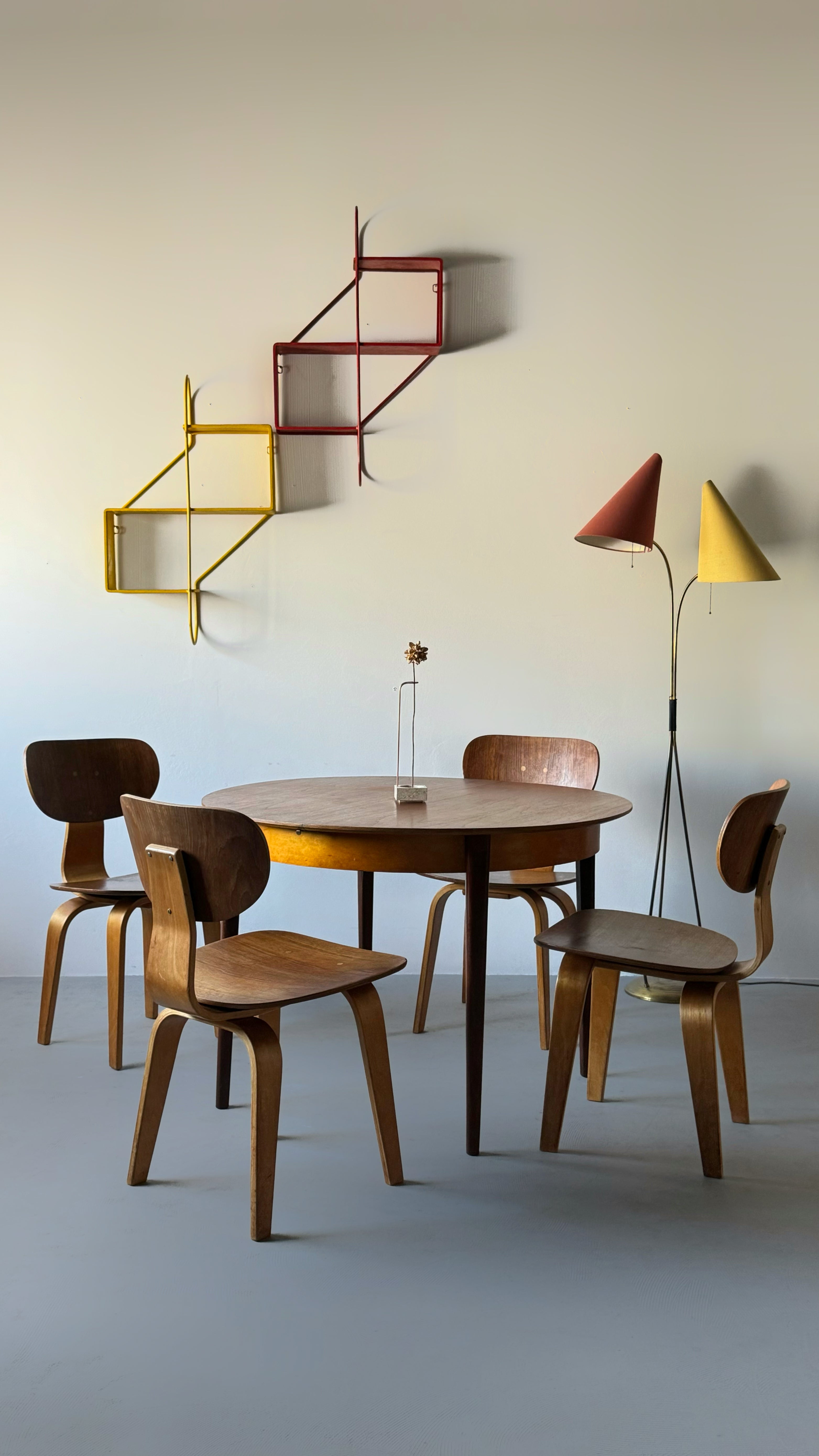 TB35/SB02 dining set by Cees Braakman for Pastoe