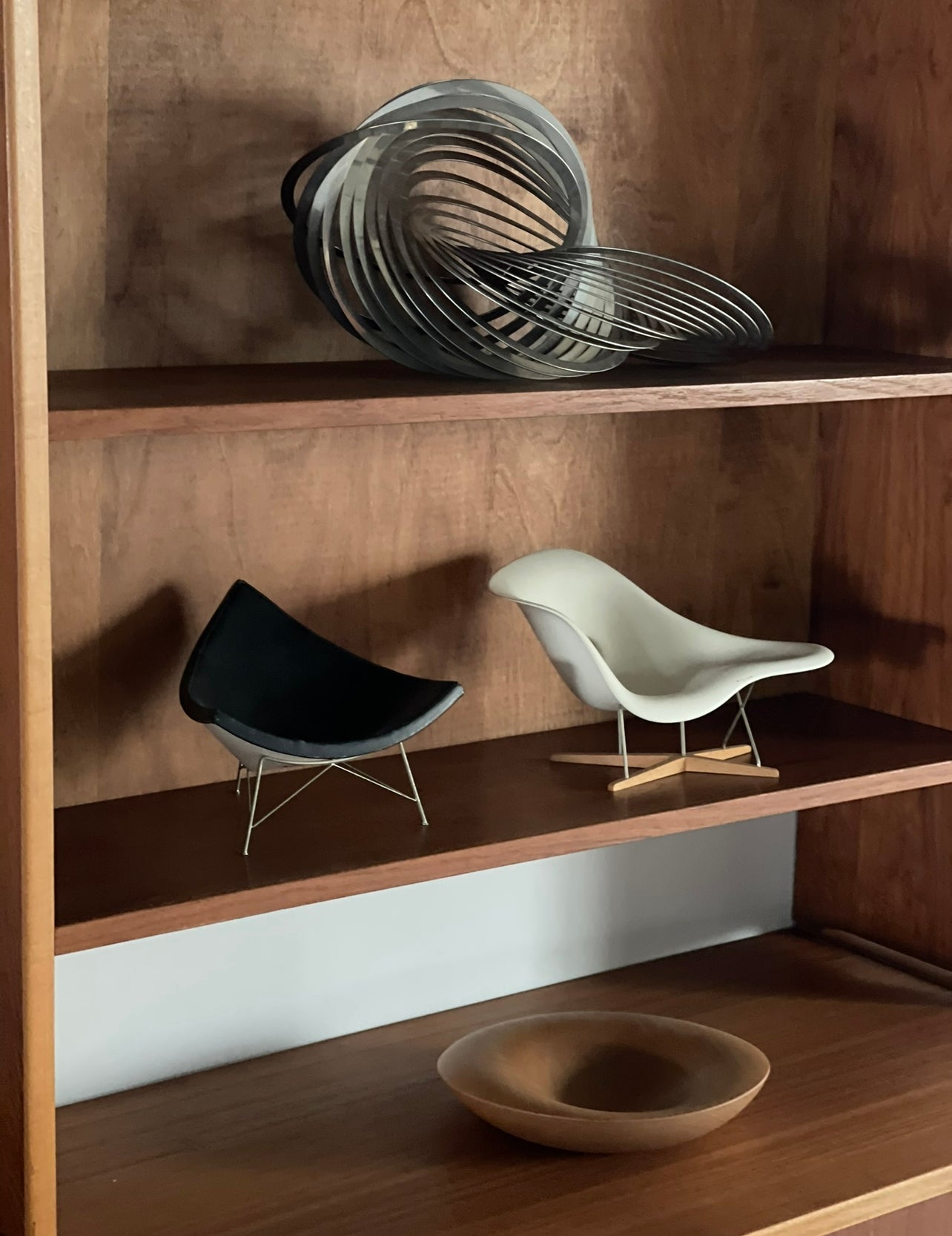 Swedish Bookcase system with desk in teak