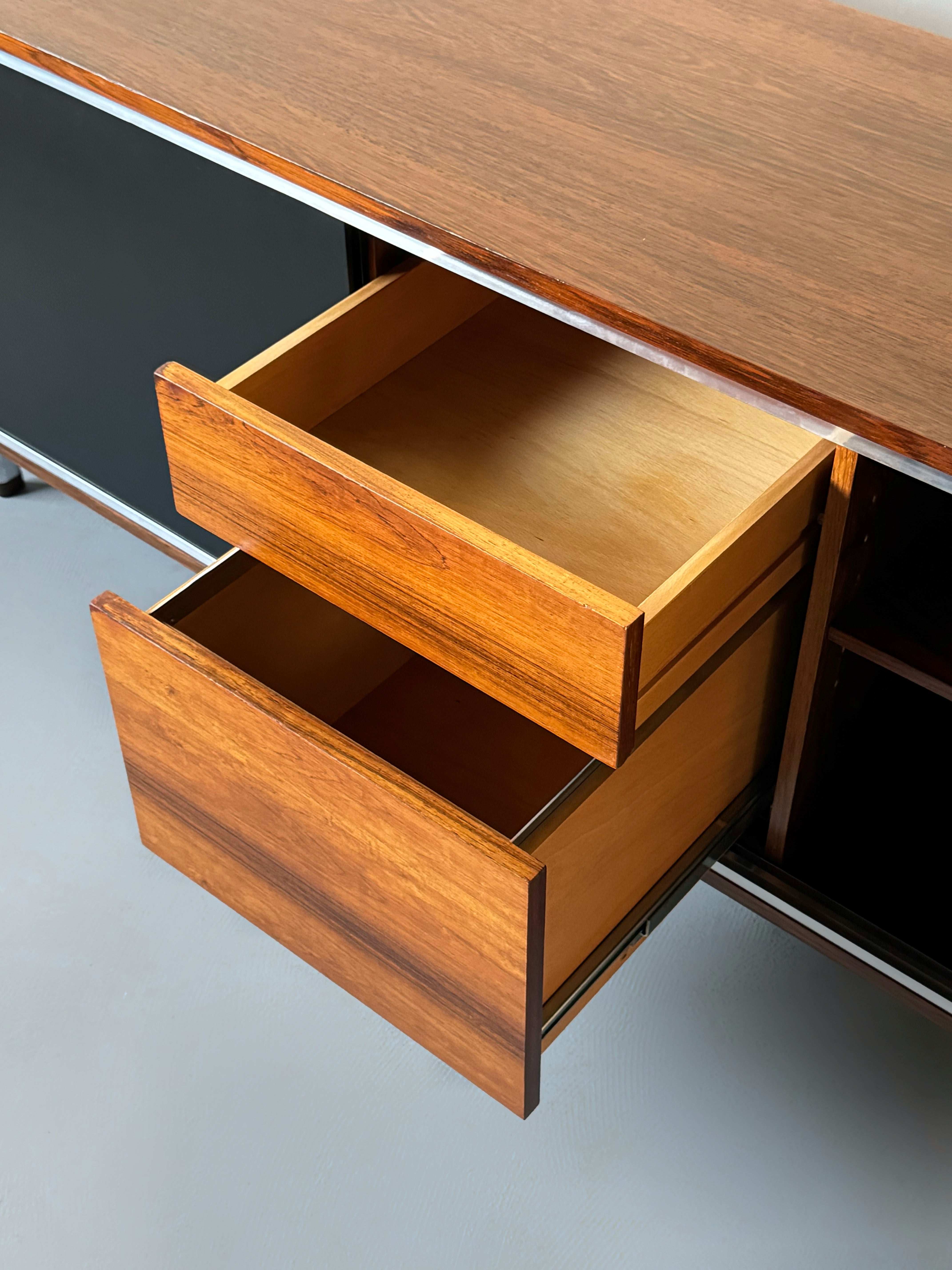 Sideboard in rosewood by George Nelson for Herman Miller, 1960s