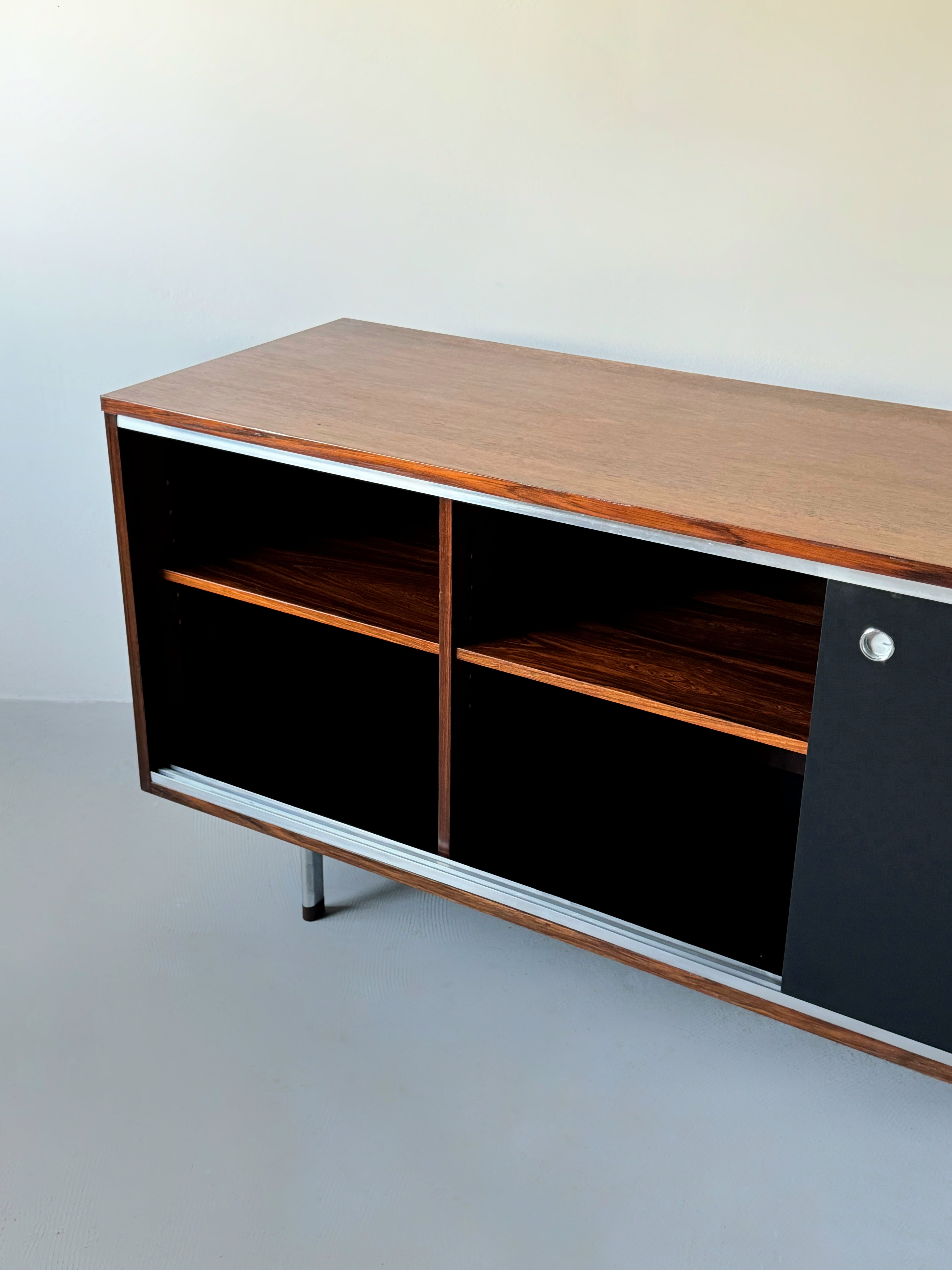 Sideboard in rosewood by George Nelson for Herman Miller, 1960s