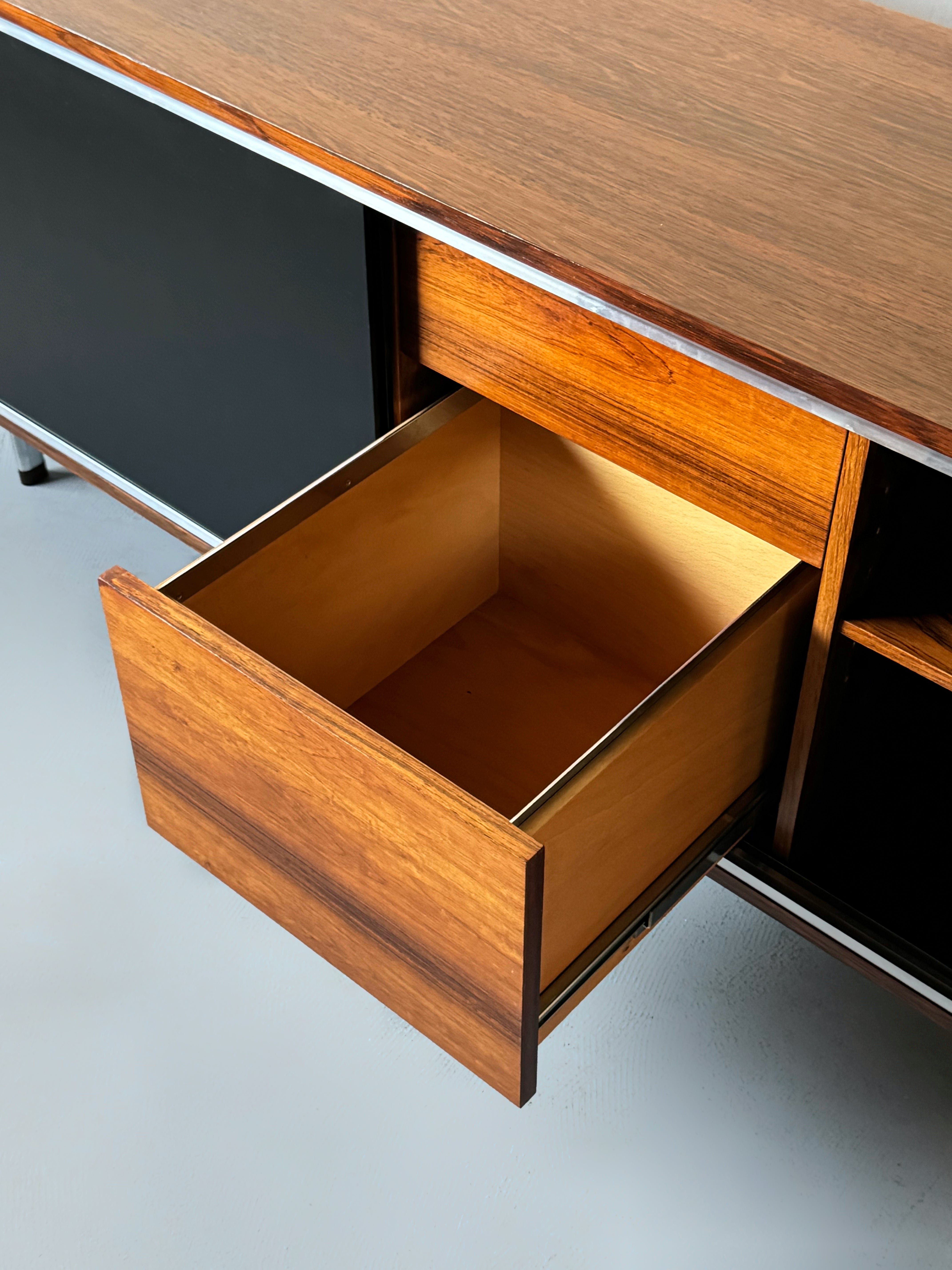 Sideboard in rosewood by George Nelson for Herman Miller, 1960s