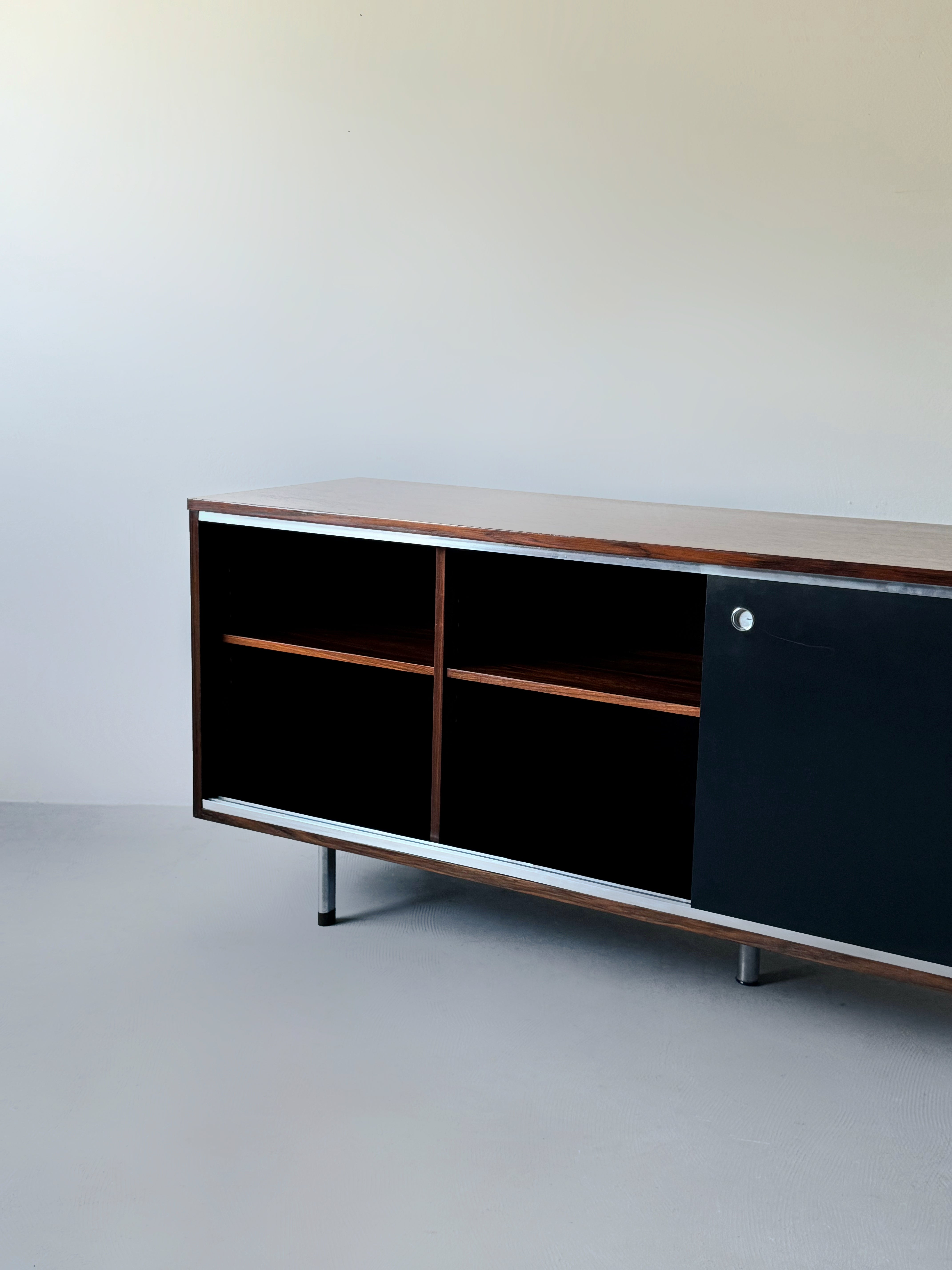 Sideboard in rosewood by George Nelson for Herman Miller, 1960s