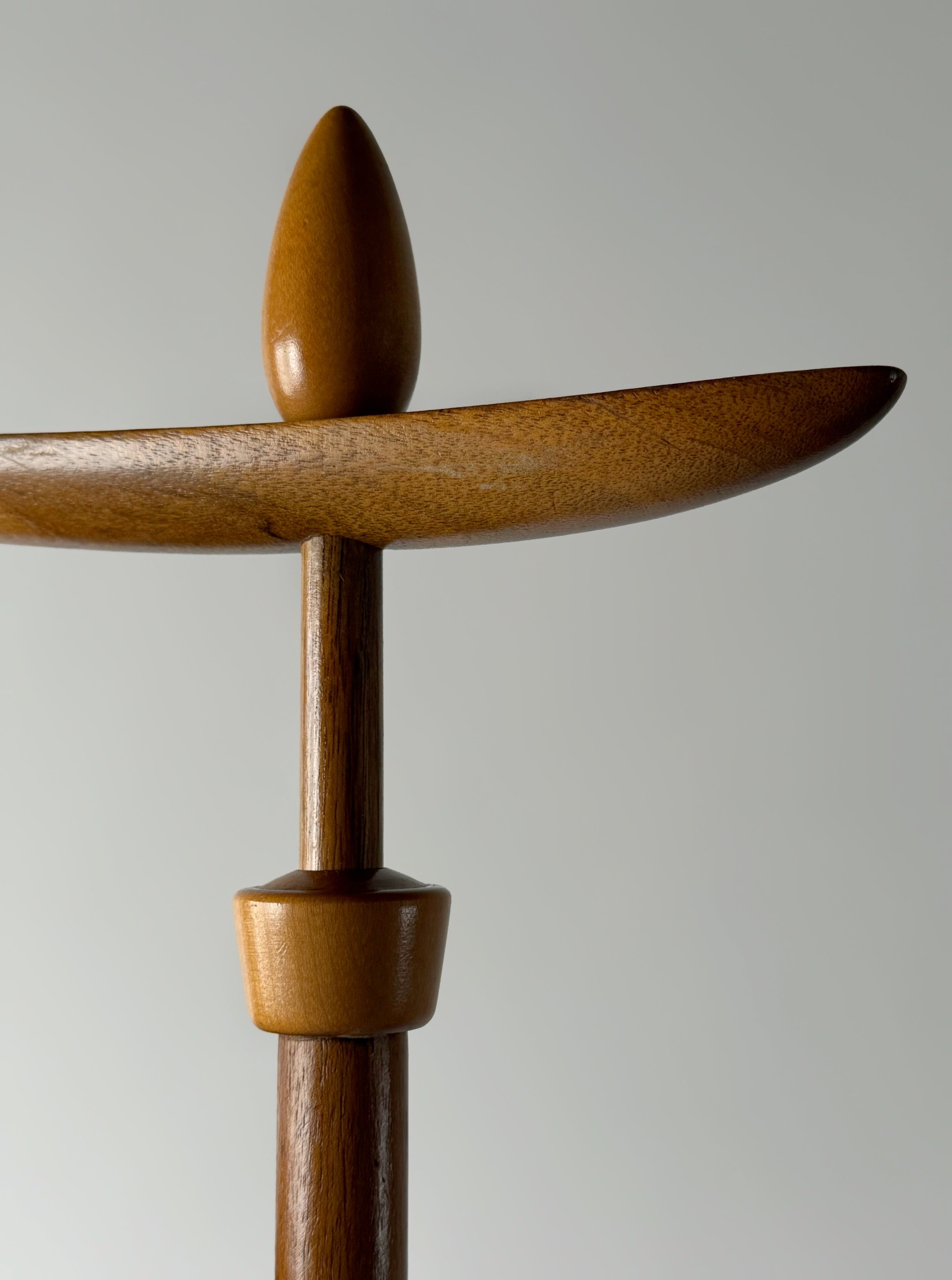 Floor lamp with cord shade manufactured by Temde Leuchten