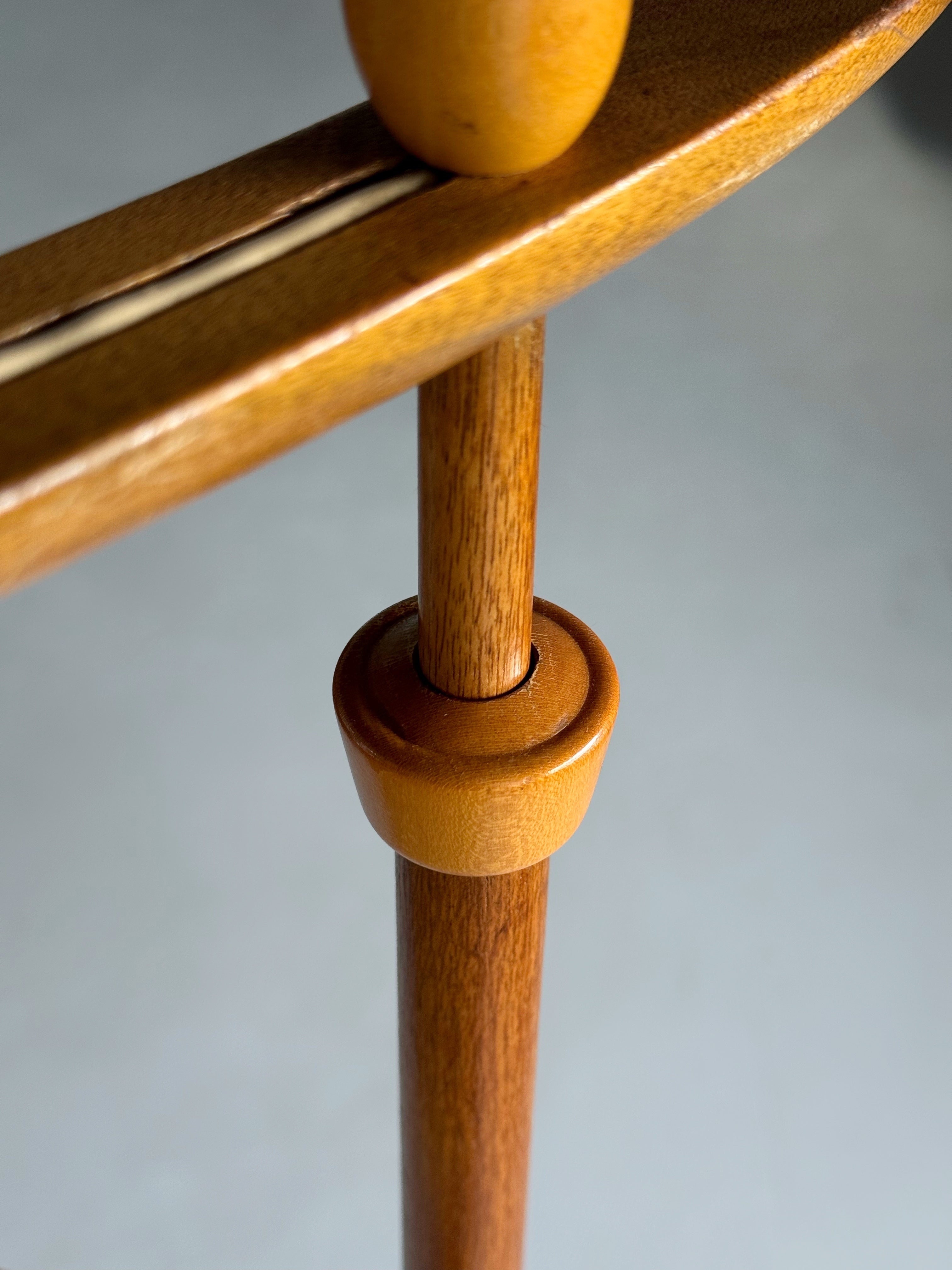 Floor lamp with cord shade manufactured by Temde Leuchten