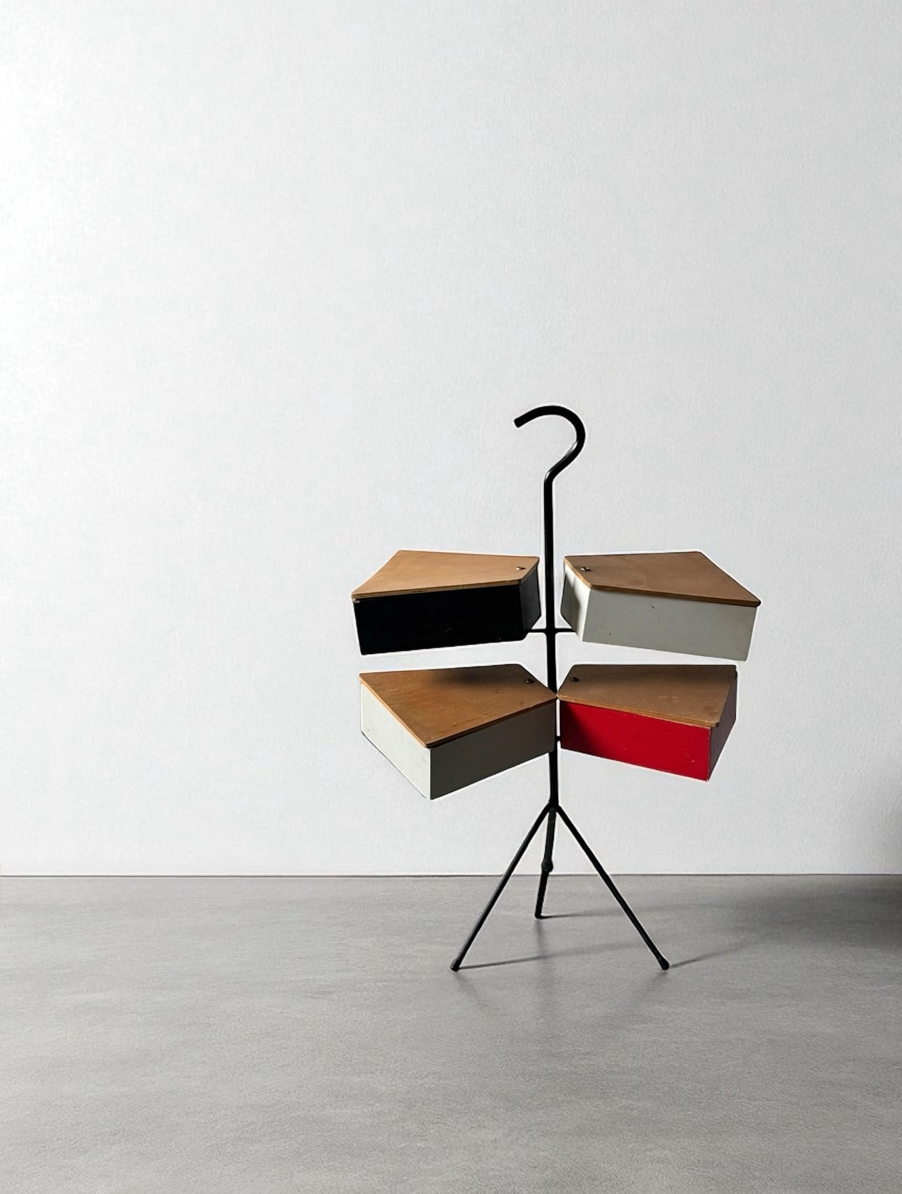 Dutch Sewing Stand by Joos Teders for Metalux, 1950