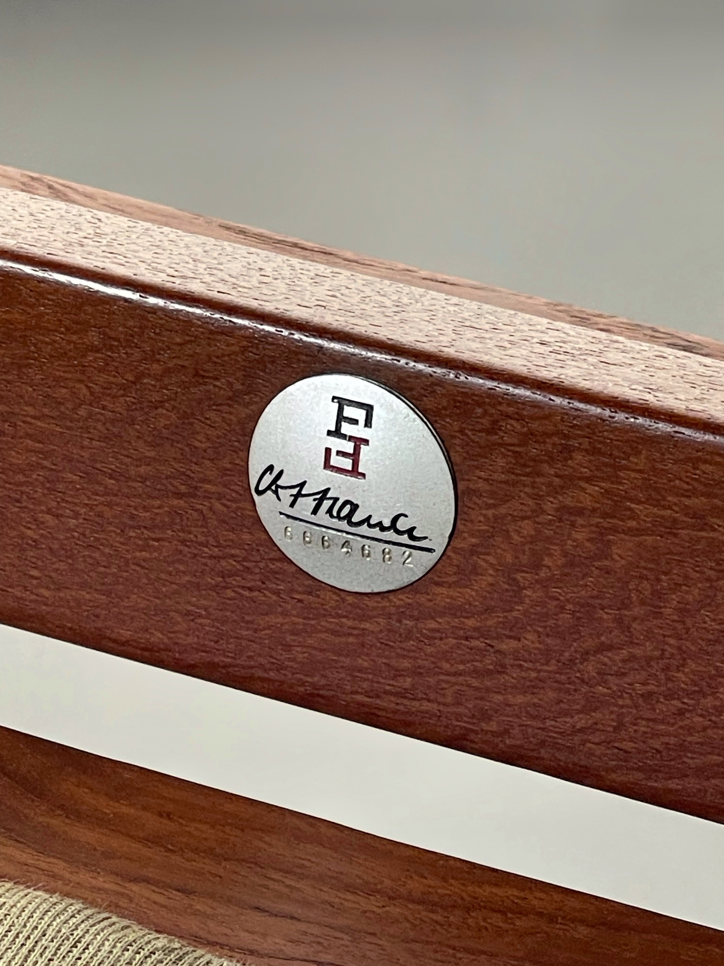 Model FD164 reclining lounge chair by Arne Vodder