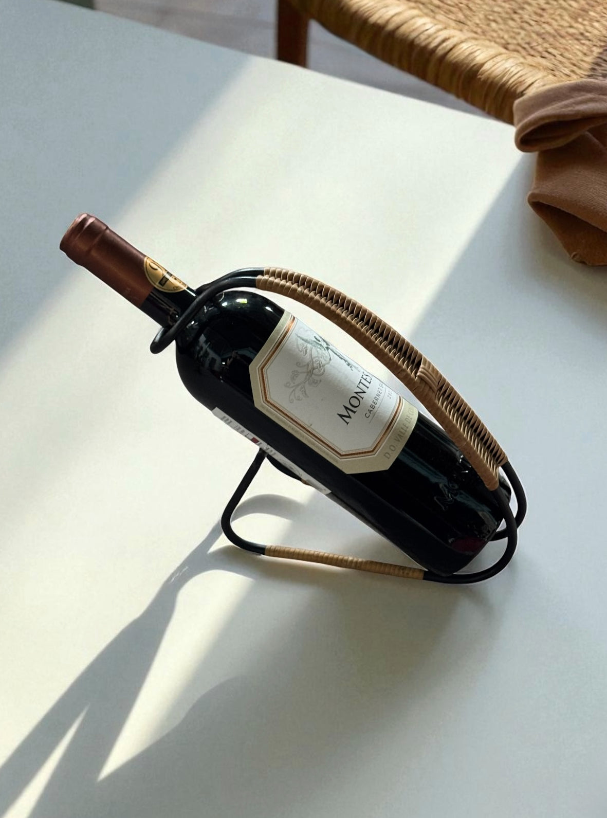 Wine Bottle Holder by Laurids Lønborg, Denmark 1960s