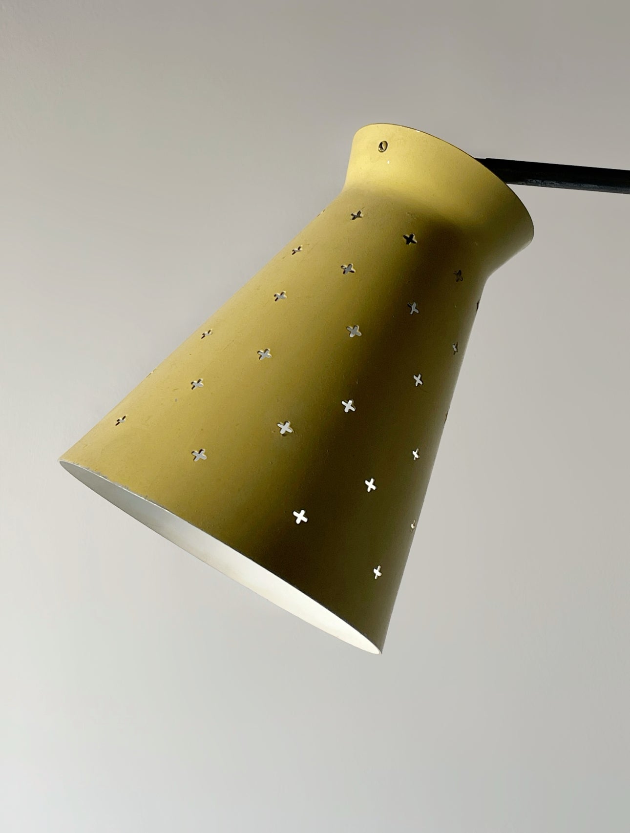 Dutch adjustable floor lamp, Netherlands 1950s