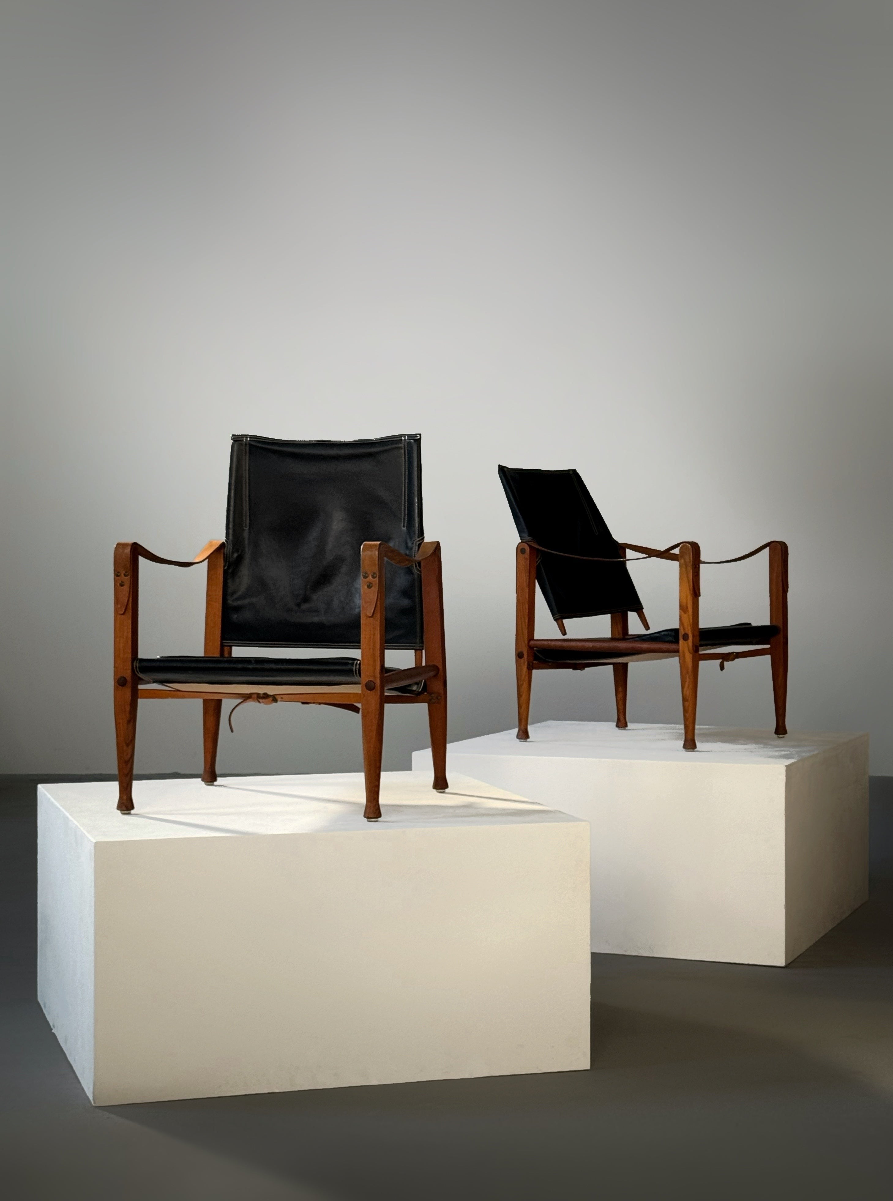 Safari Chair by Kaare Klint for Rud Rasmussen, Denmark