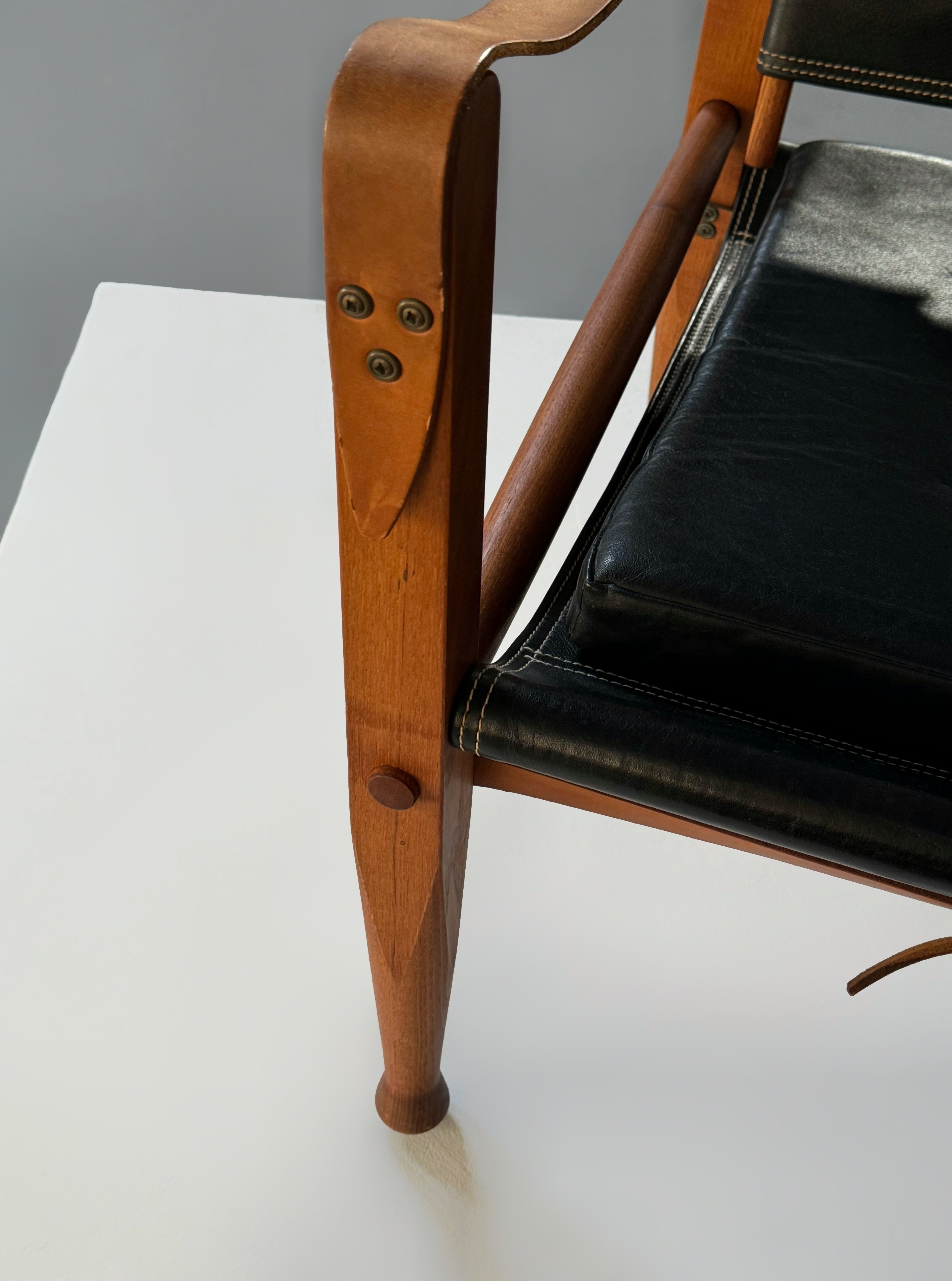 Safari Chair by Kaare Klint for Rud Rasmussen, Denmark