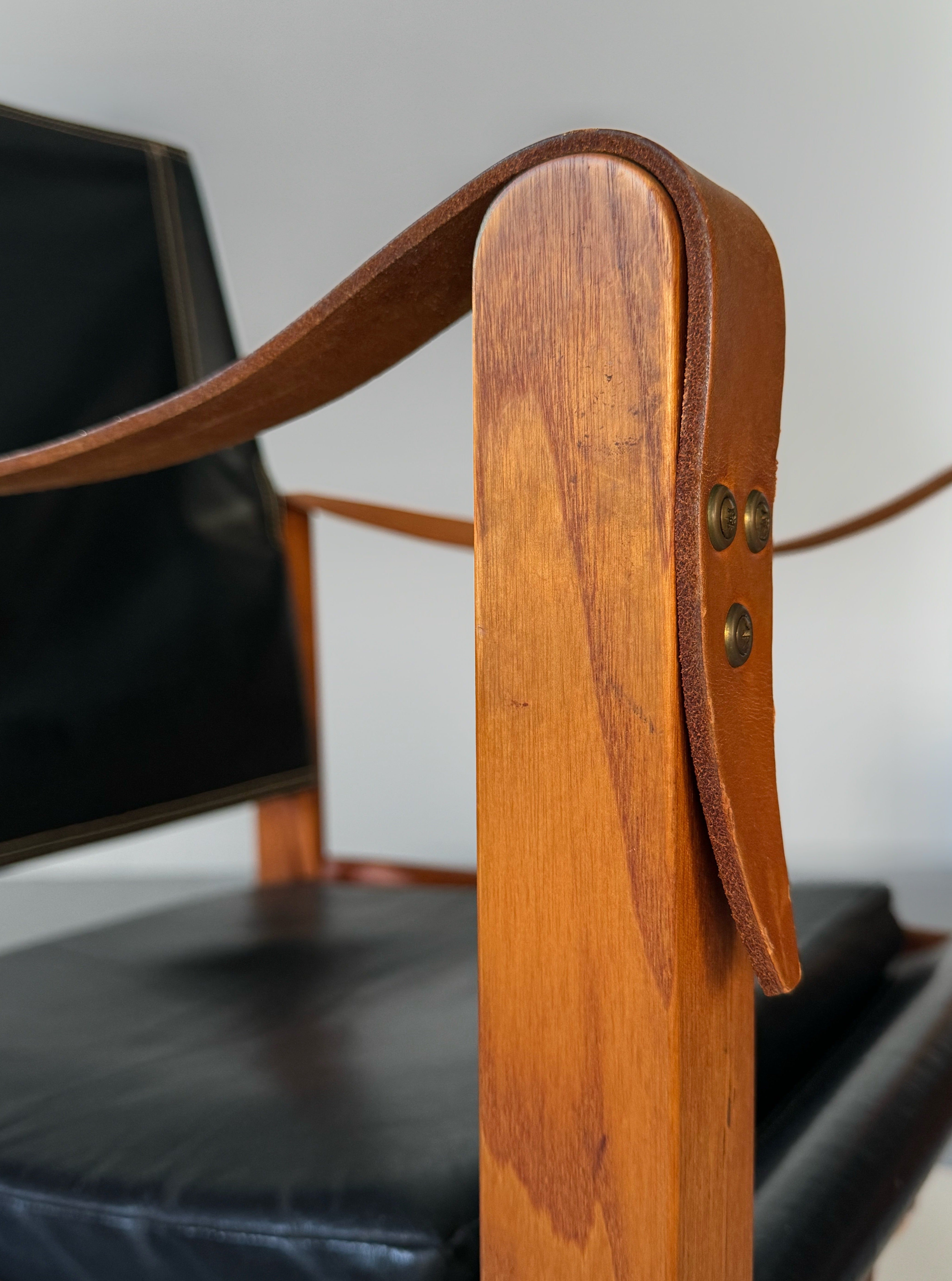 Safari Chair by Kaare Klint for Rud Rasmussen, Denmark