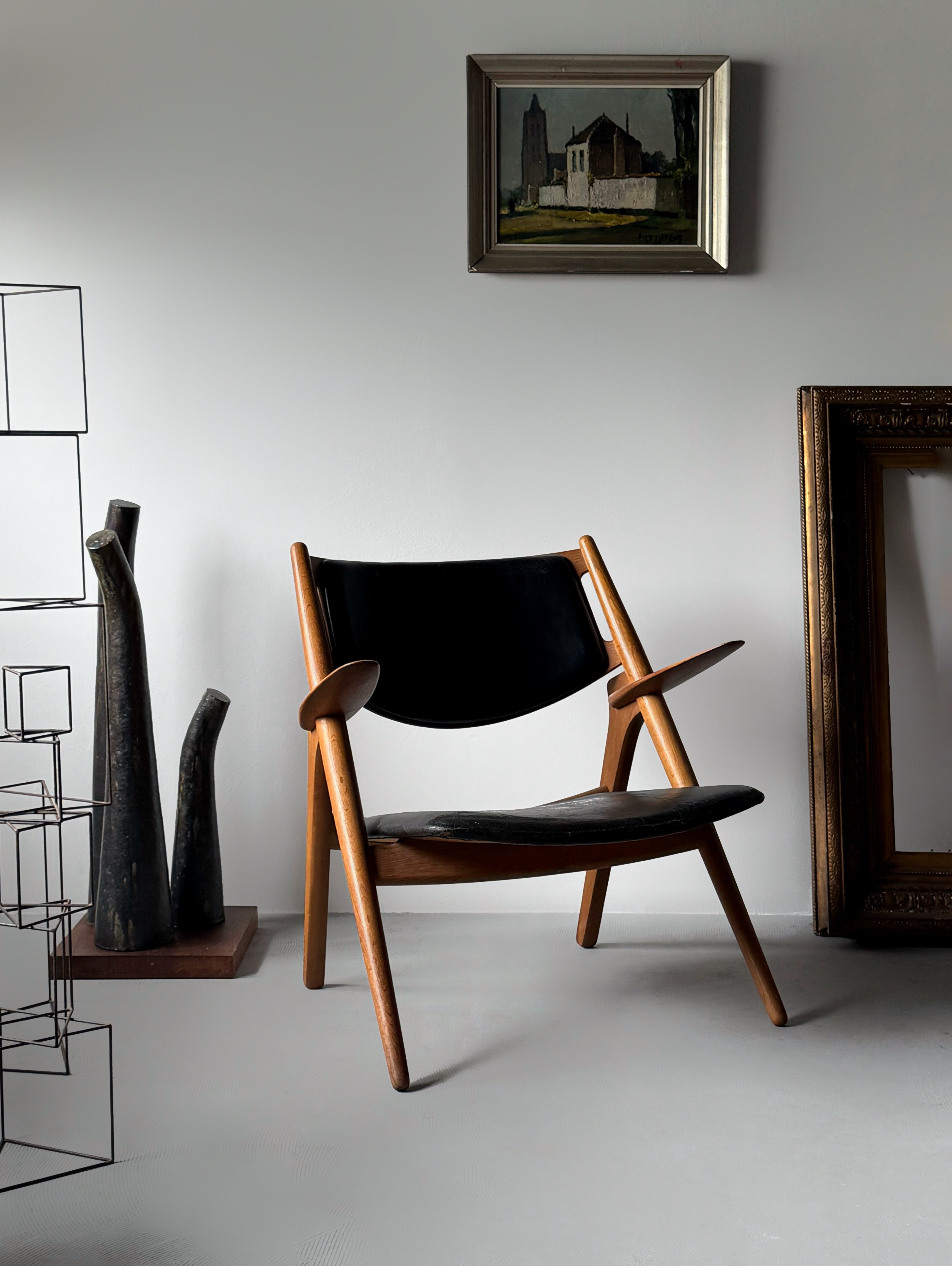 CH28 sawbuck chair by Hans J. Wegner for Carl Hansen & Søn