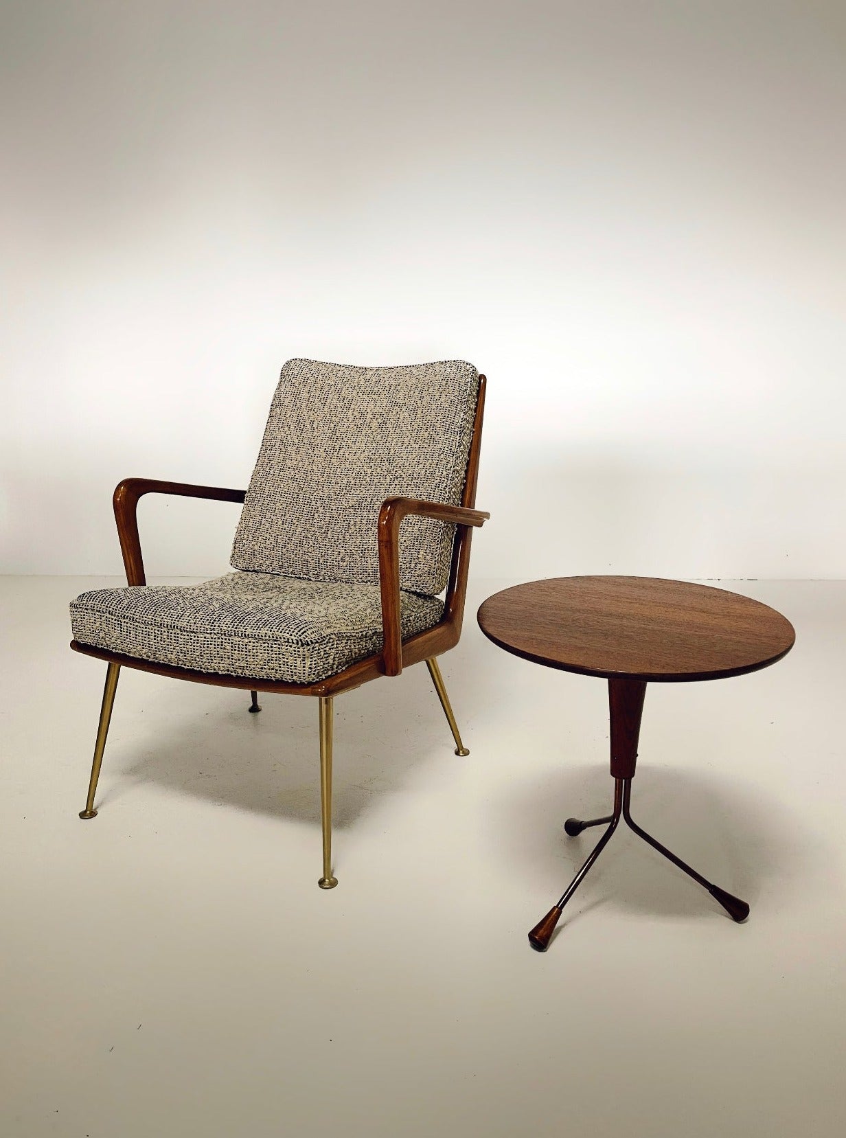 Tripod side table by Albert Larsson