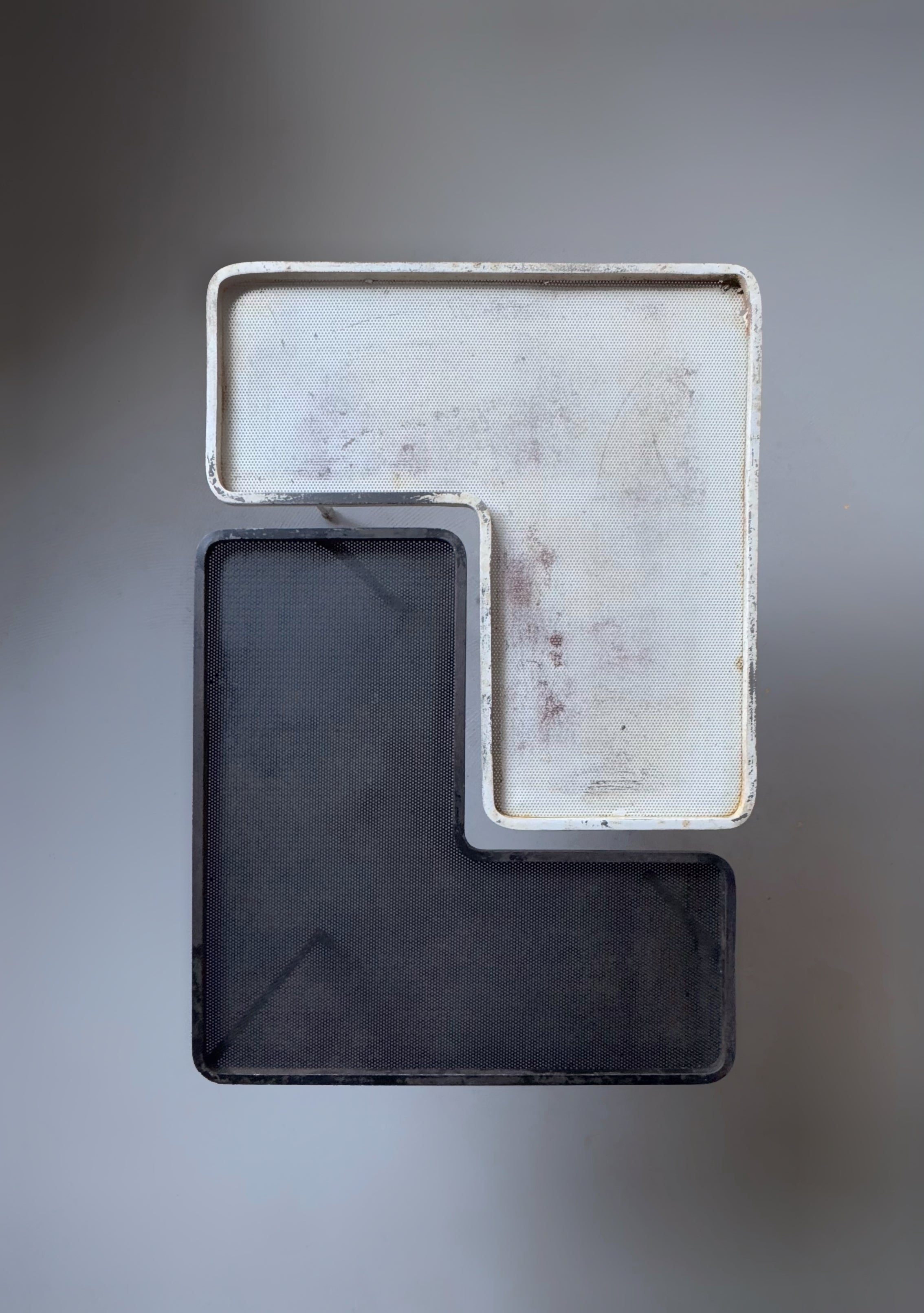 Table basse Domino Mathieu Matégot for Atelier Matégot, France 1953