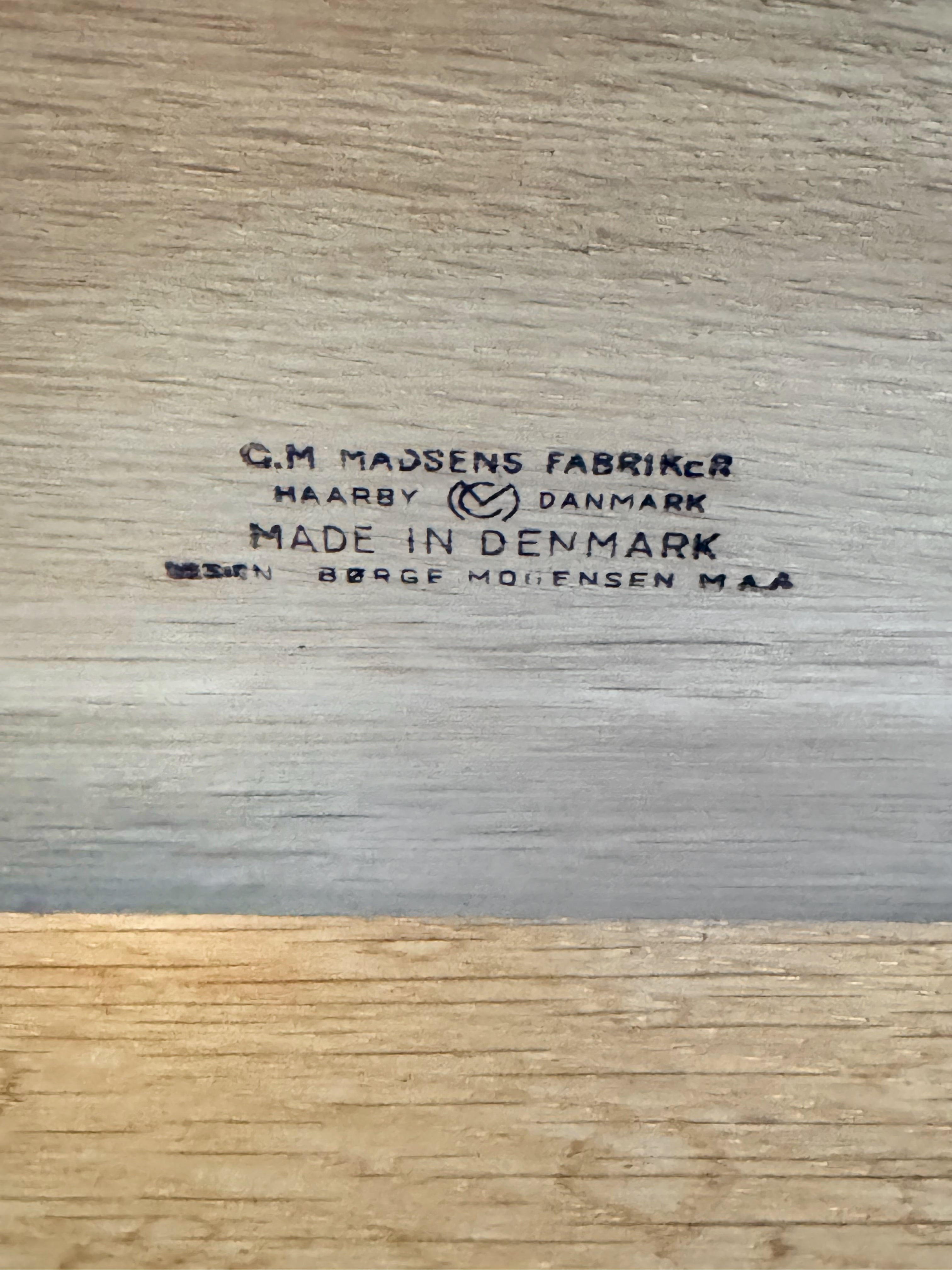 SHAKER DINING TABLE BY BØRGE MOGENSEN FOR C. M. MADSEN