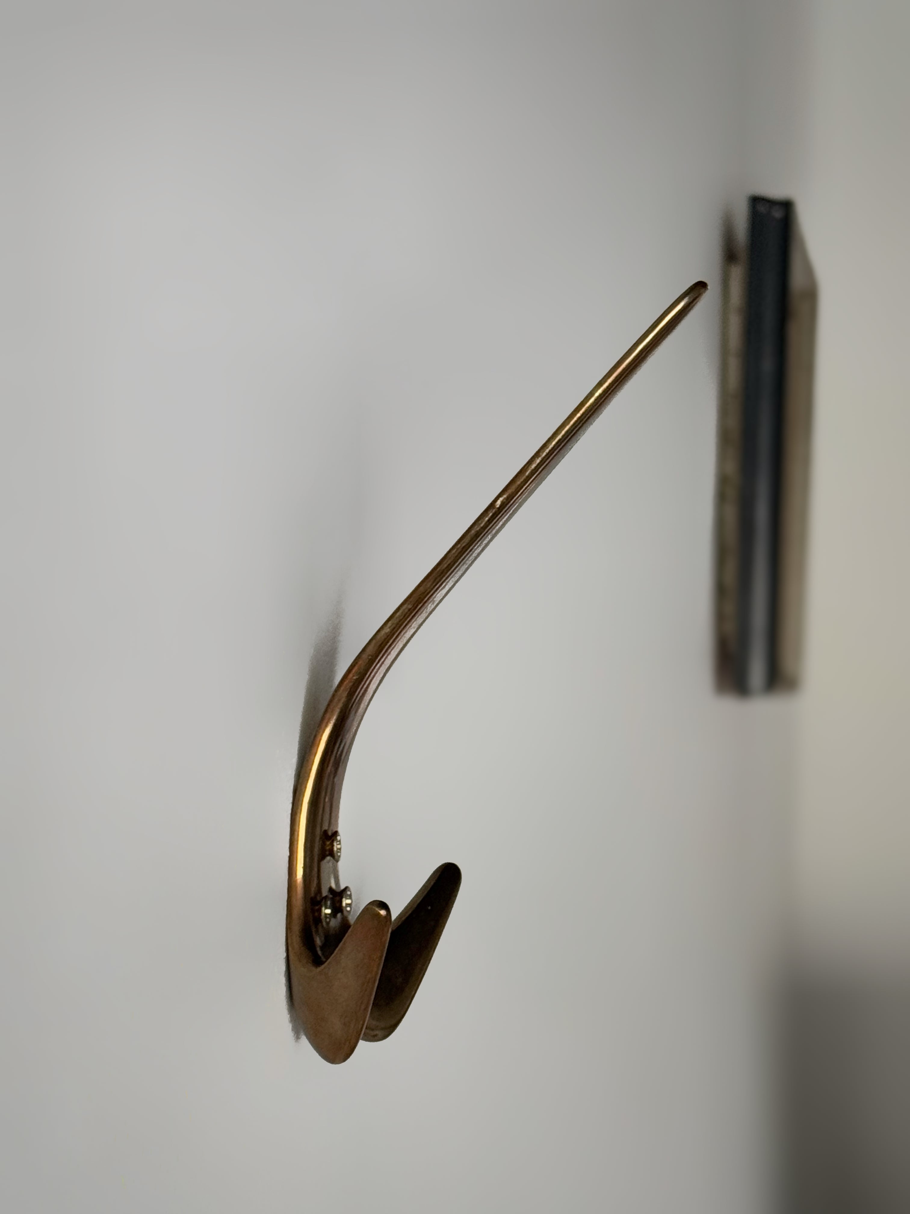 Brass Hook by Carl Auböck, Austria 1950