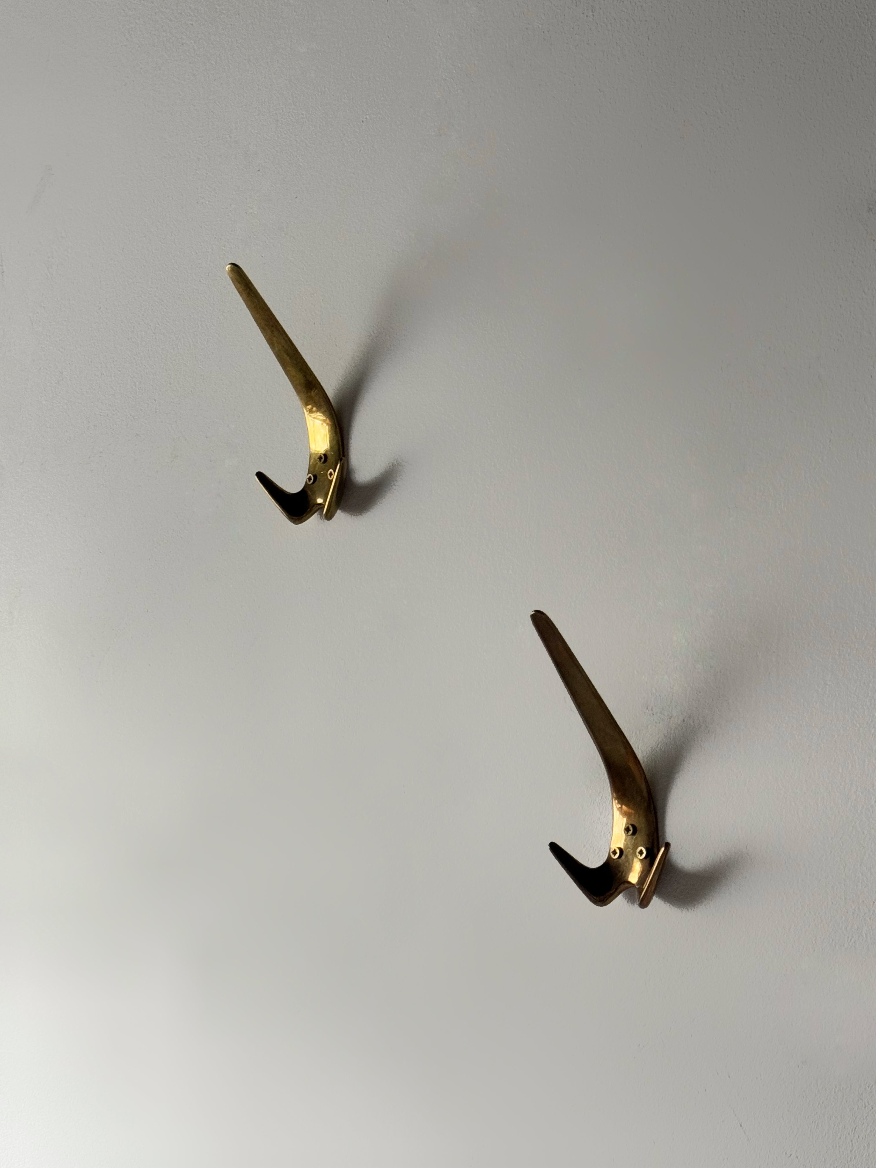 Brass Hook by Carl Auböck, Austria 1950