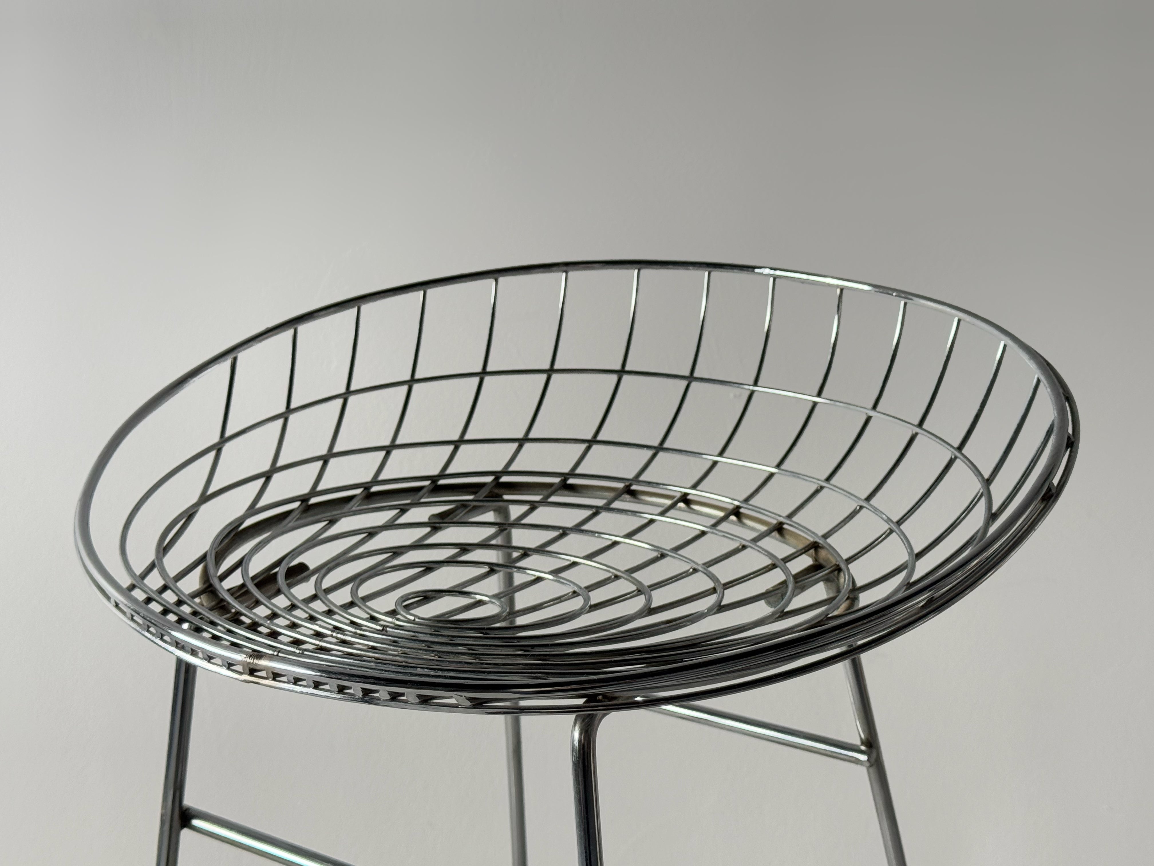 KM07 Pastoe Wire Chair by Cees Braakman & Adriaan Dekker