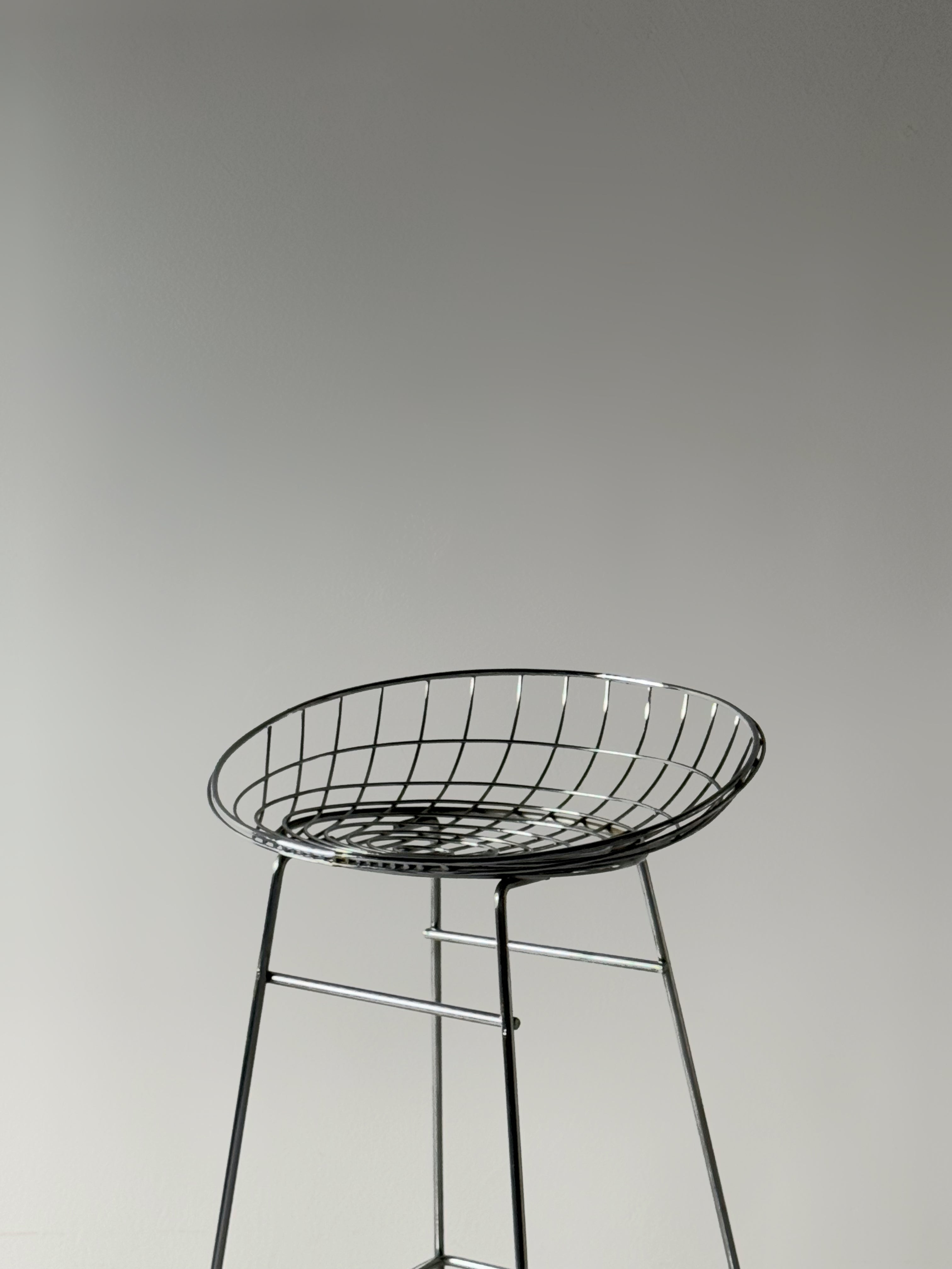 KM07 Pastoe Wire Chair by Cees Braakman & Adriaan Dekker