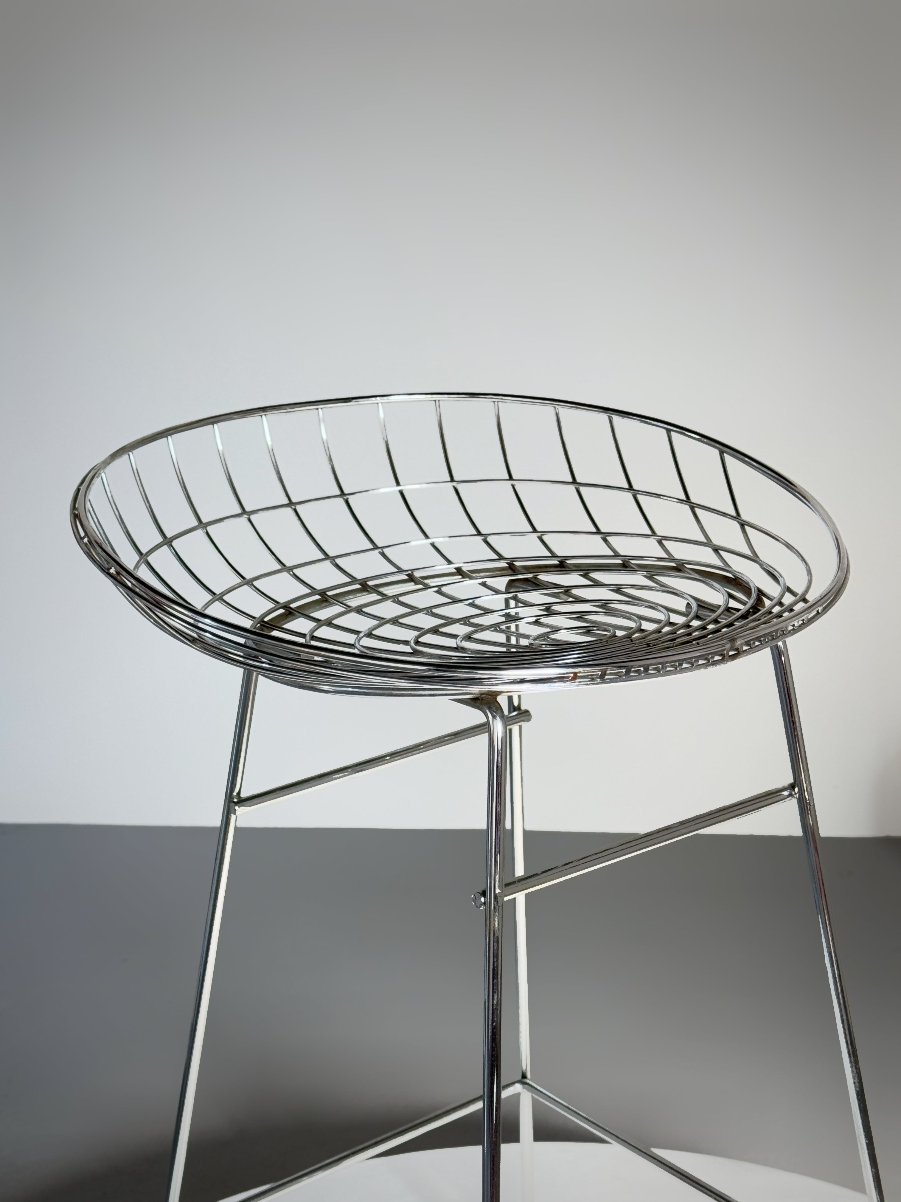 KM07 Pastoe Wire Chair by Cees Braakman & Adriaan Dekker