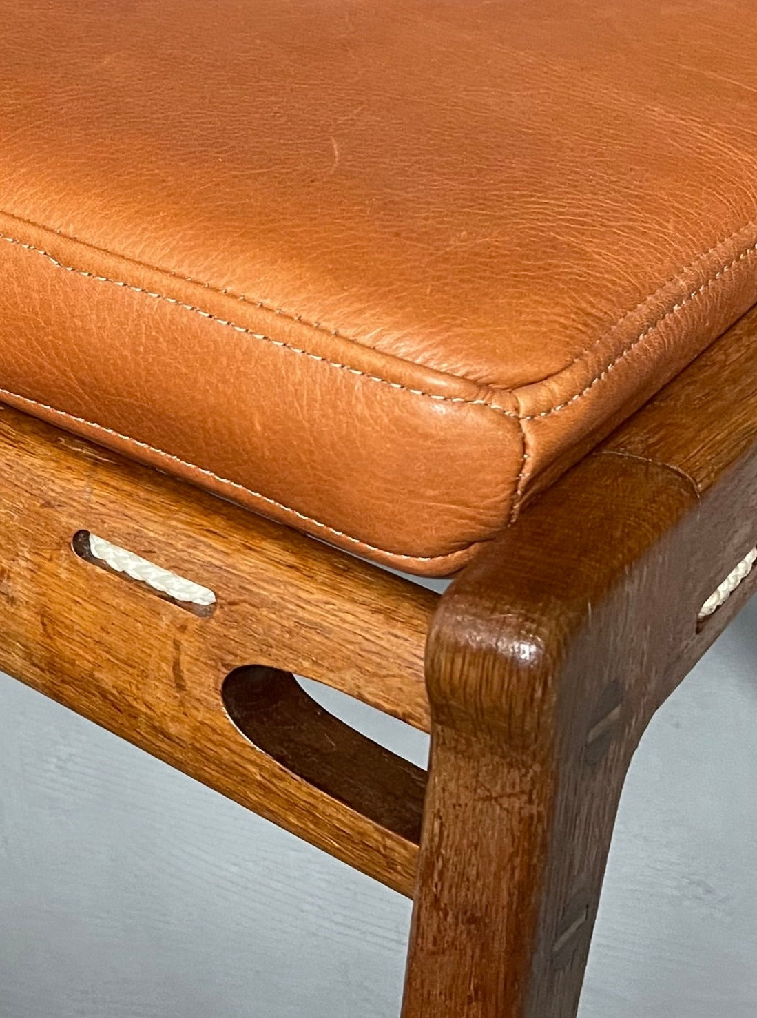 Hunting Chair with stool by Heinz Heger