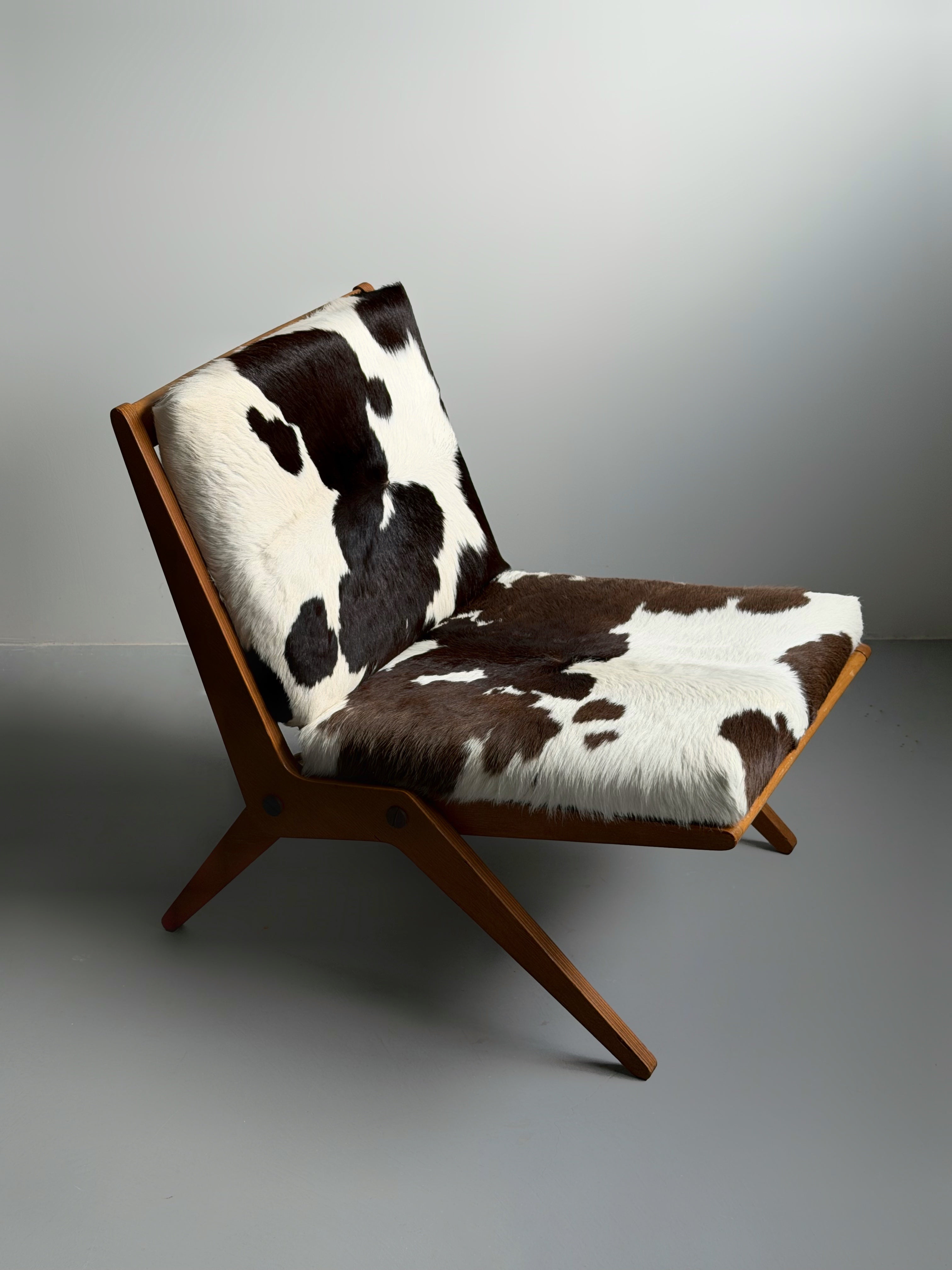 Scissor chair by Hans Mitzlaff & Albrecht Lange for Eugen Schmidt, Germany1950s