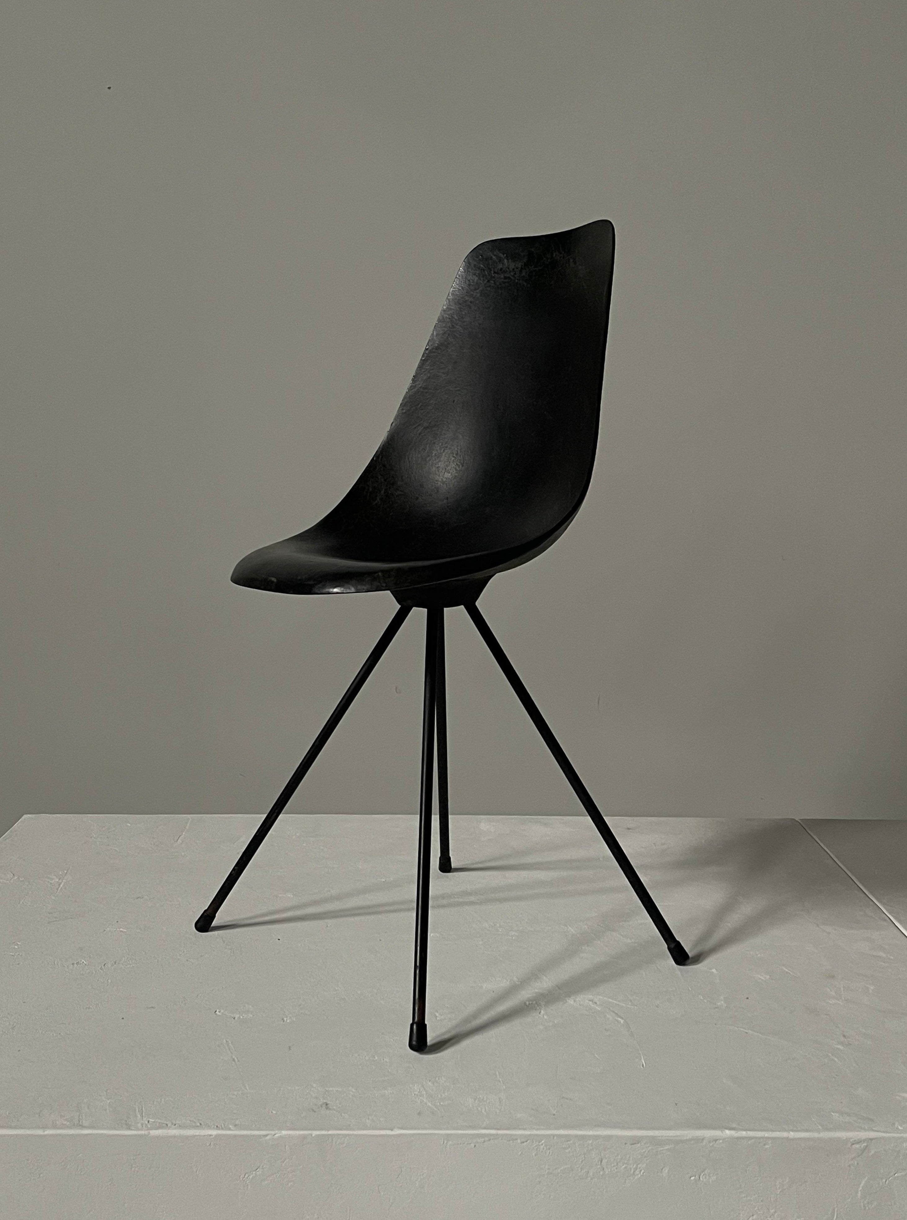 Fiberglass Chair by Jean-René Picard