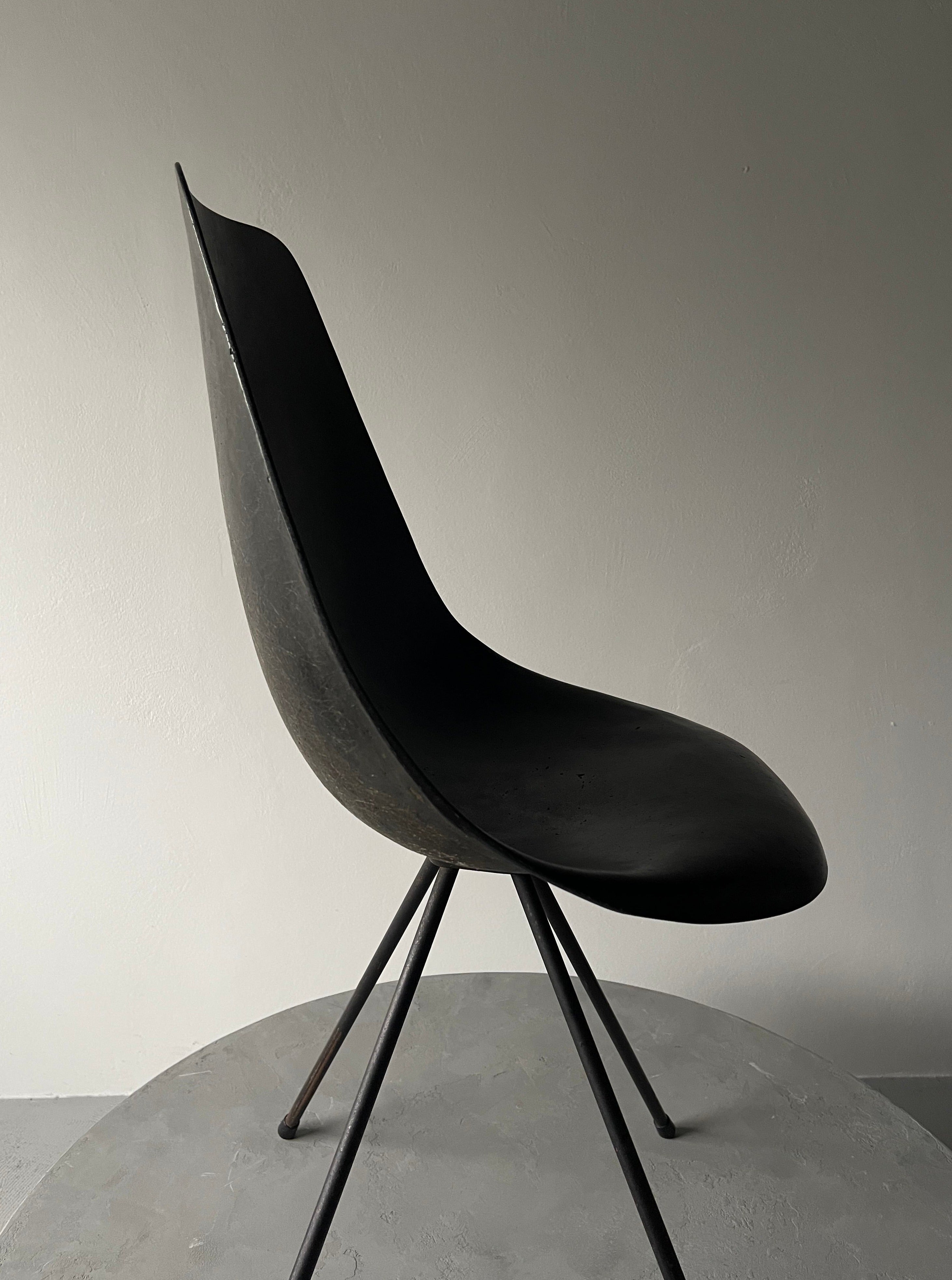 Fiberglass Chair by Jean-René Picard