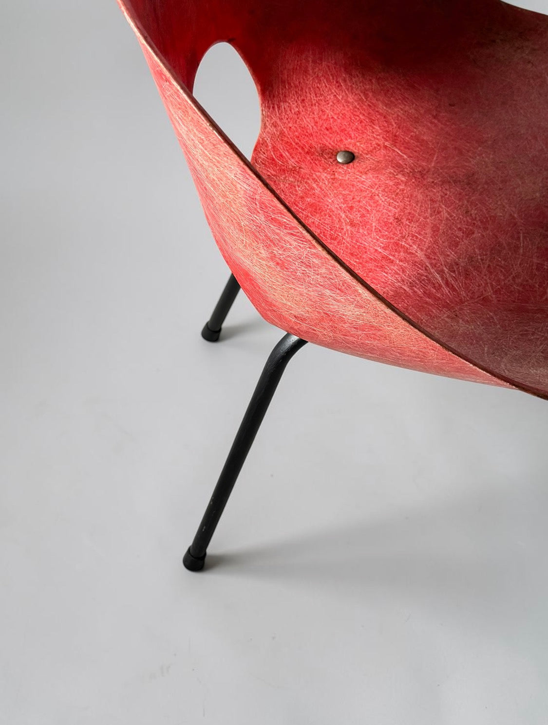 Tulip Chair in FRP by Pierre Guariche for Steiner, France