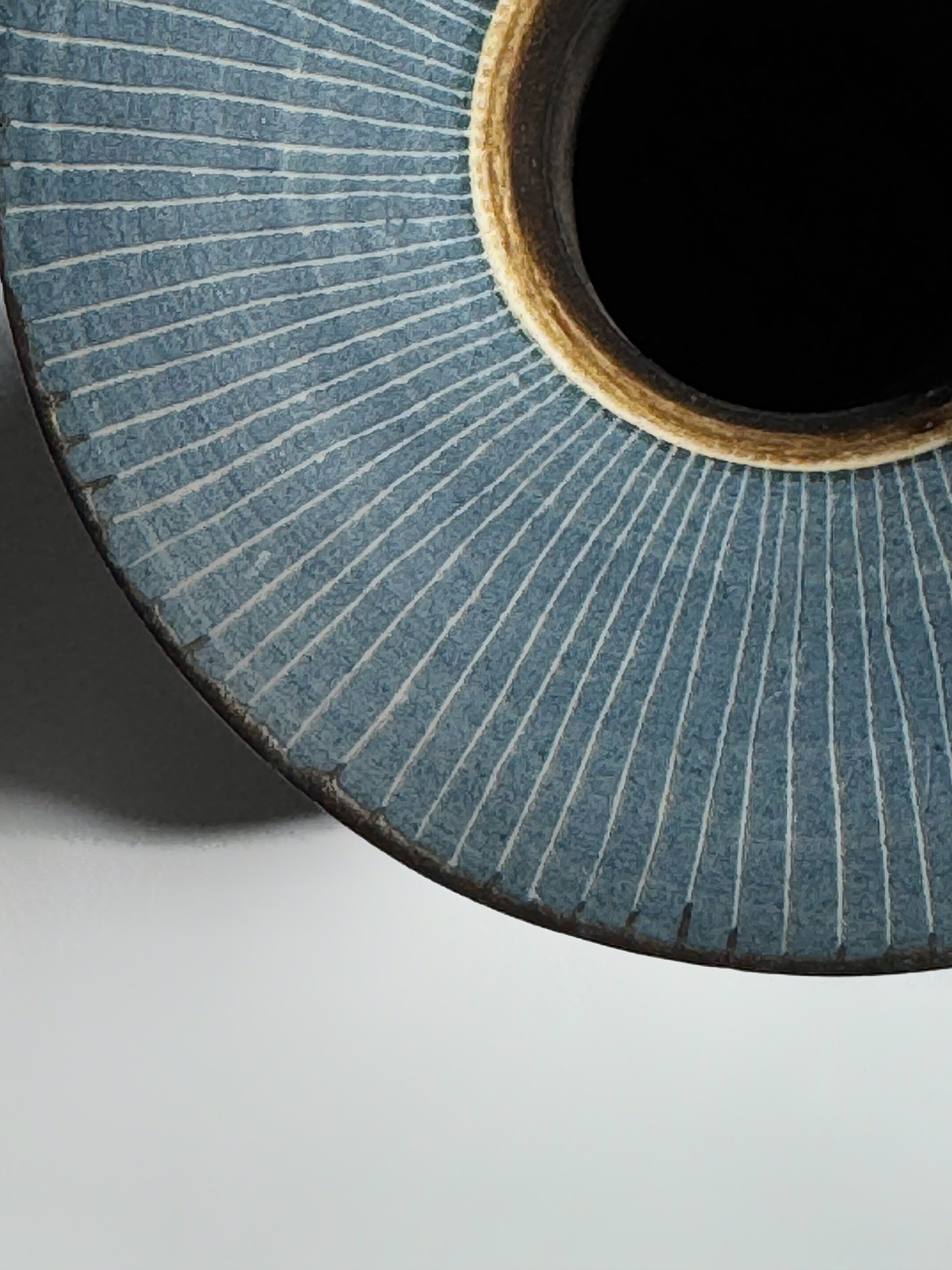 Vase with Flaring Rim by Lucie Rie