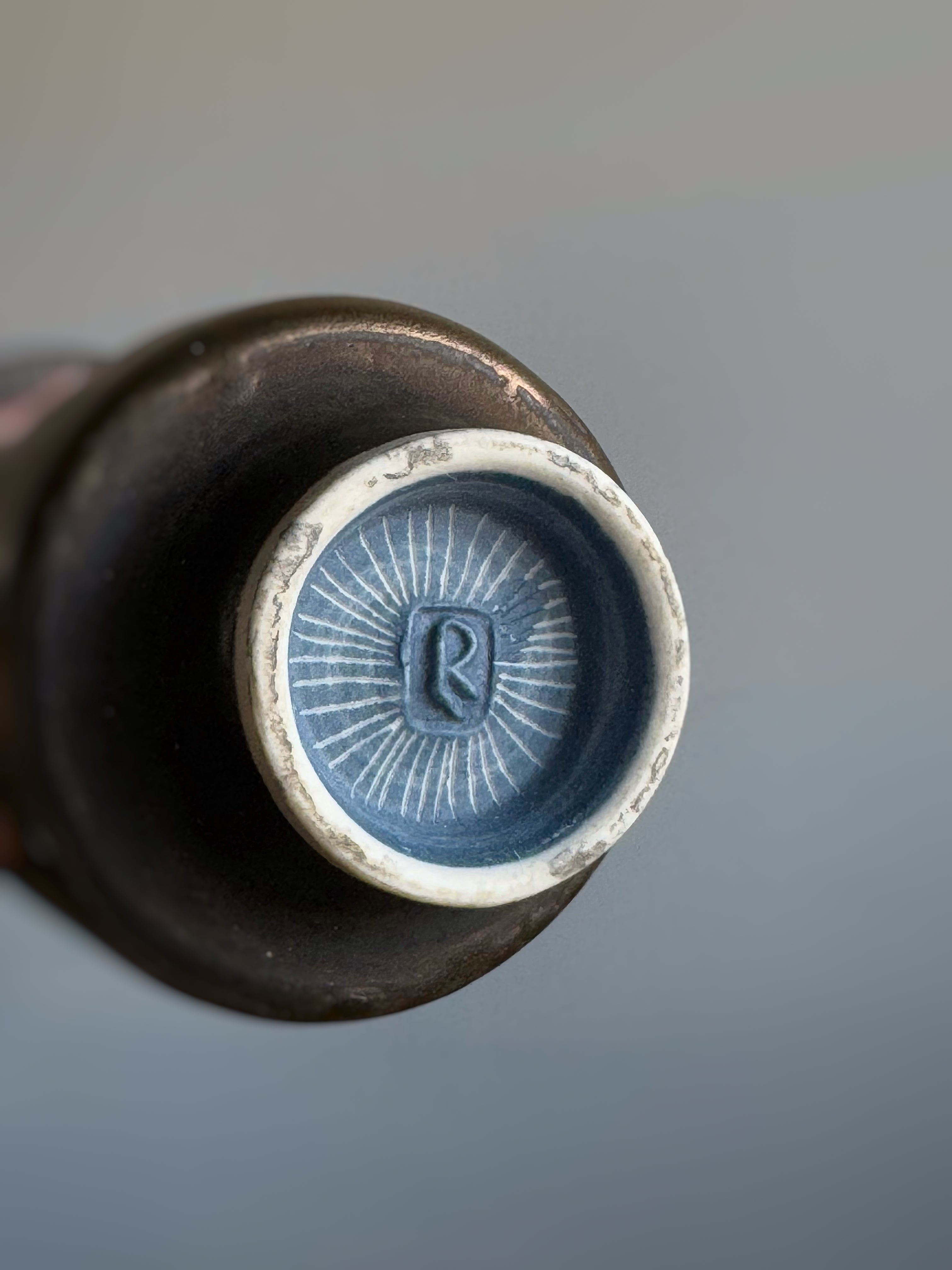 Vase with Flaring Rim by Lucie Rie